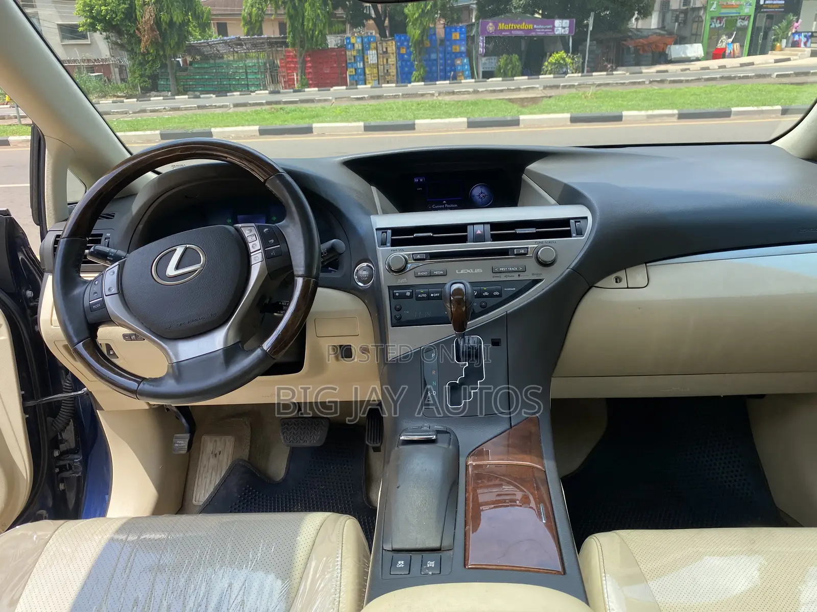 Lexus RX 2015 Blue