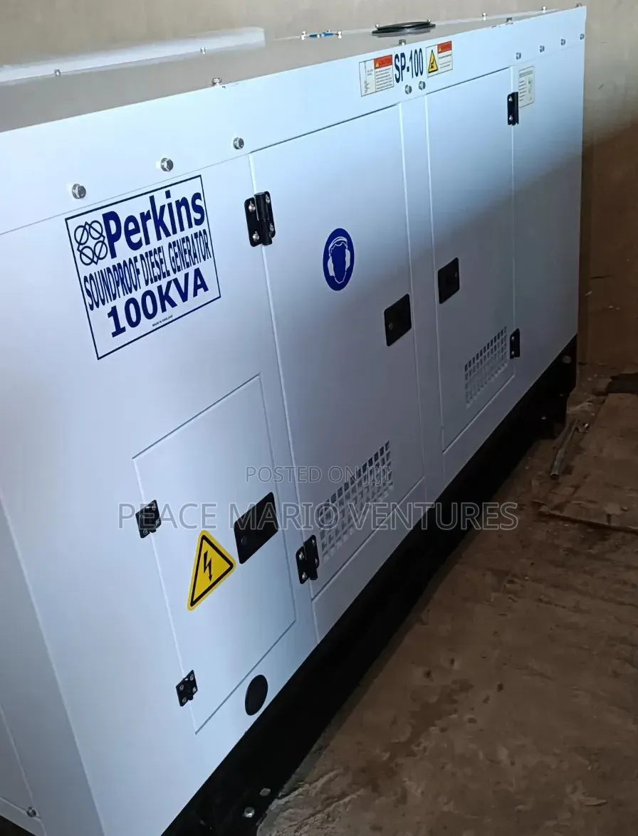 100kva Brand New Perkins Soundproof Diesel Lister Generator