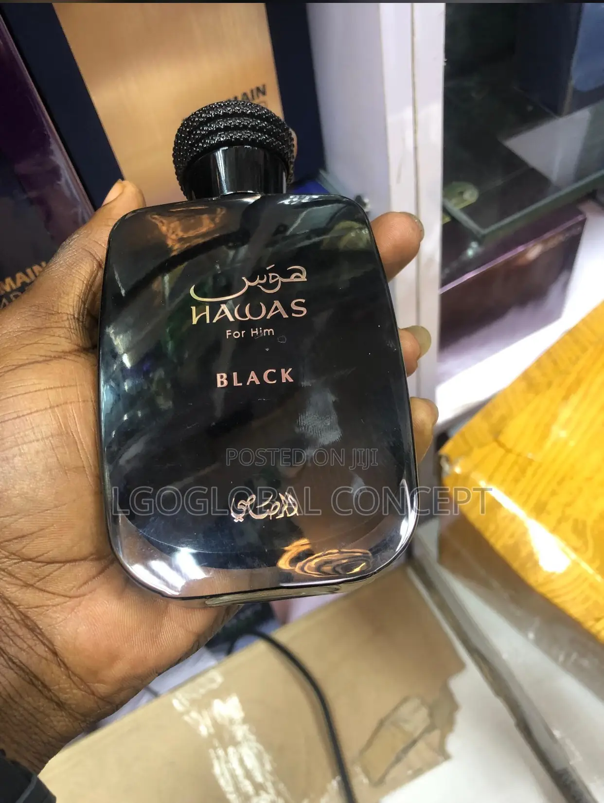 Hawas Black Perfume 100ml