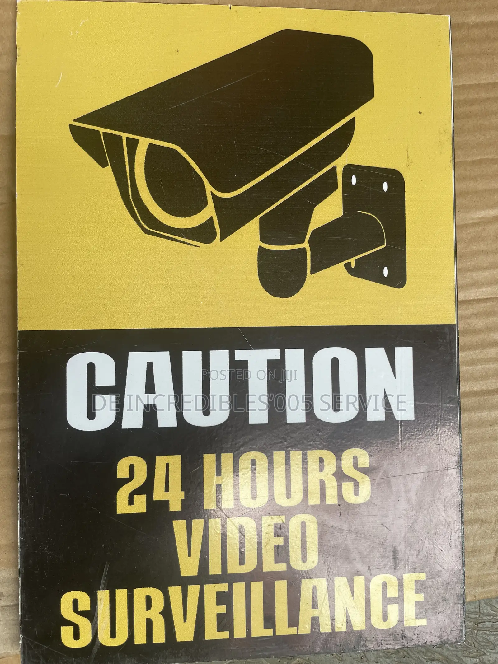 CCTV Caution Signage