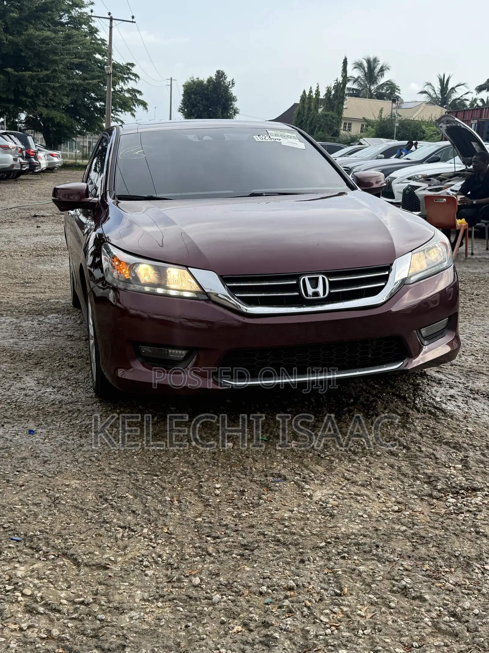 Honda Accord Sport 4dr Sedan (2.4L 4cyl CVT) 2014 Maroon