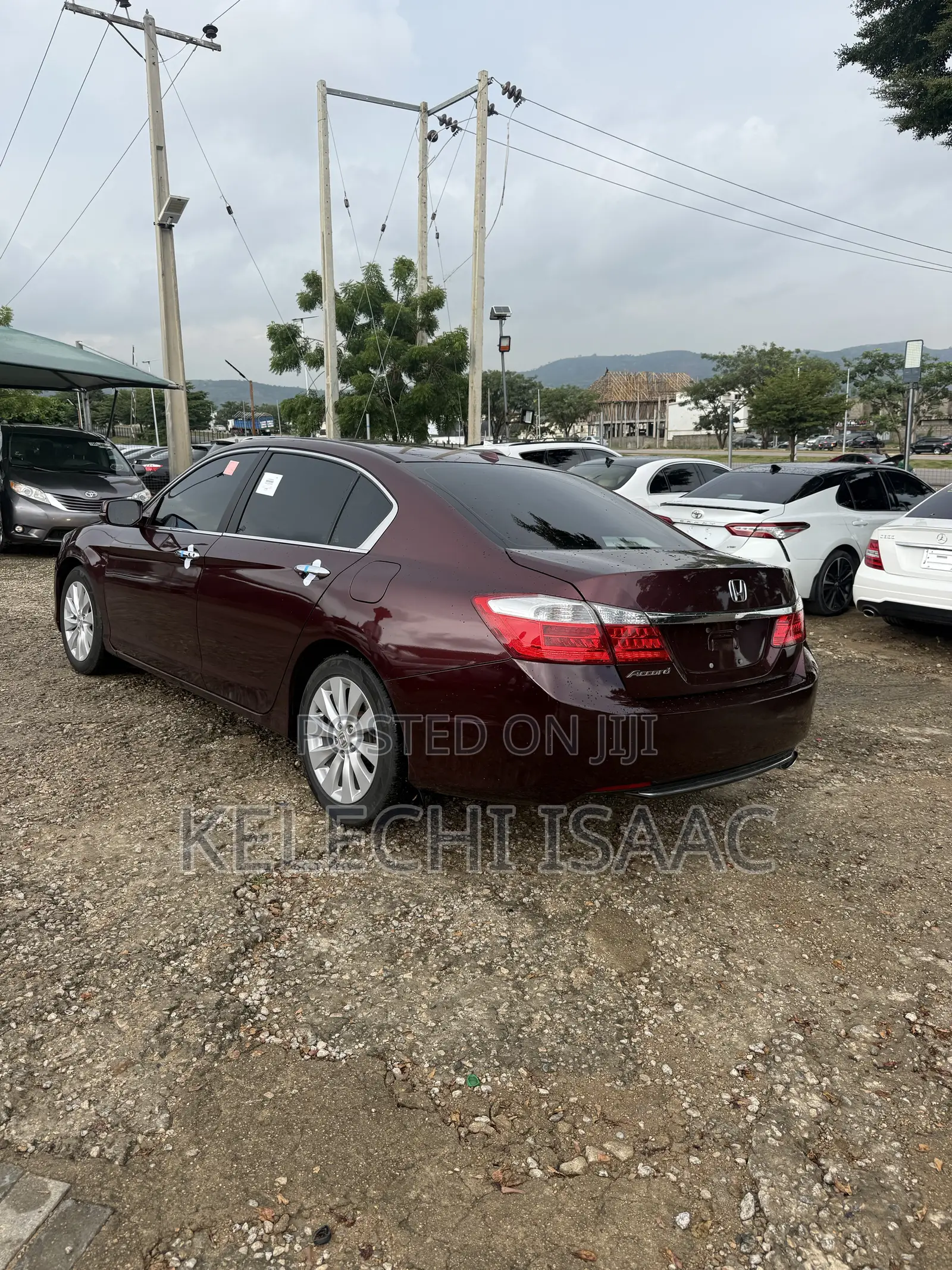 Honda Accord Sport 4dr Sedan (2.4L 4cyl CVT) 2014 Maroon