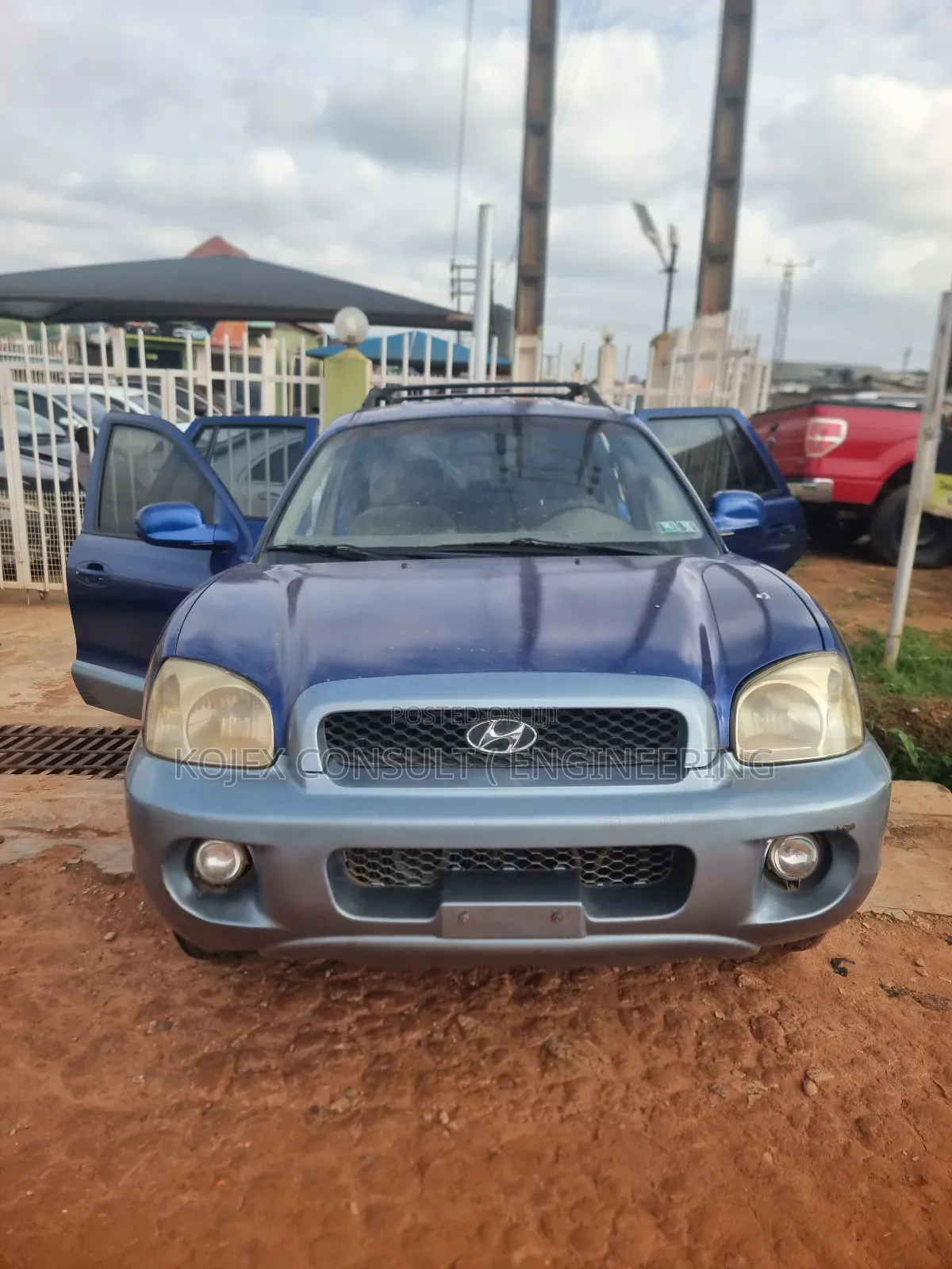 Hyundai Santa Fe 2004 Blue