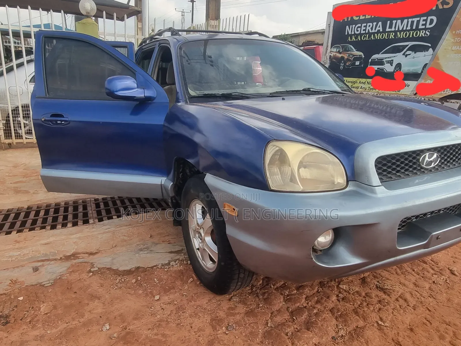 Hyundai Santa Fe 2004 Blue