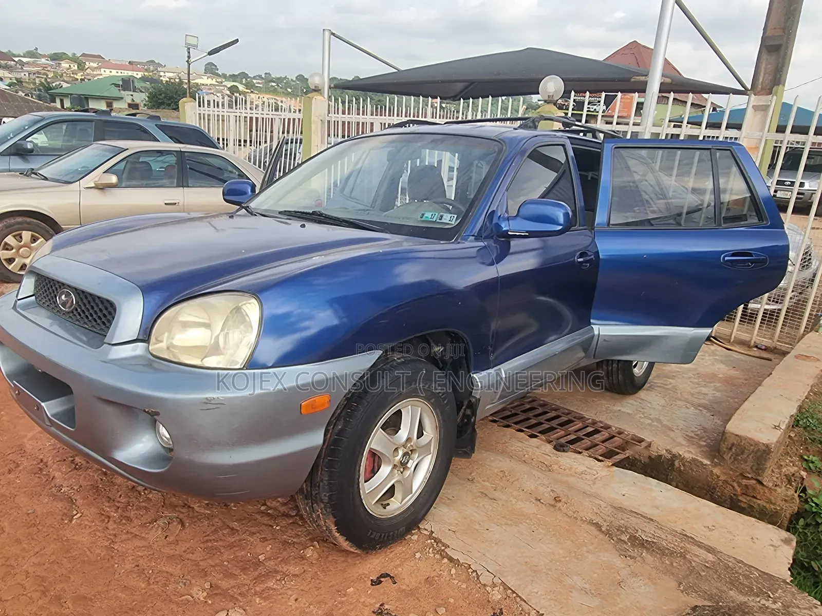 Hyundai Santa Fe 2004 Blue