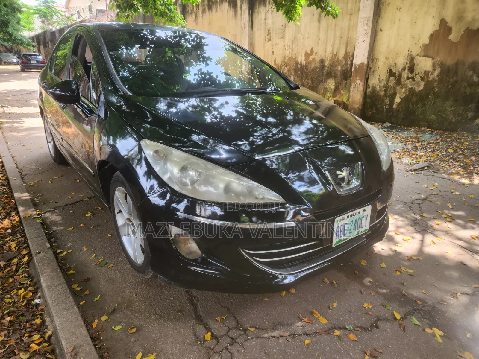 Peugeot 308 2011 Black