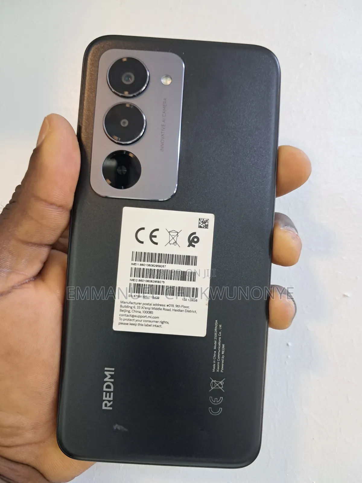 Xiaomi Redmi 15 128 GB Black