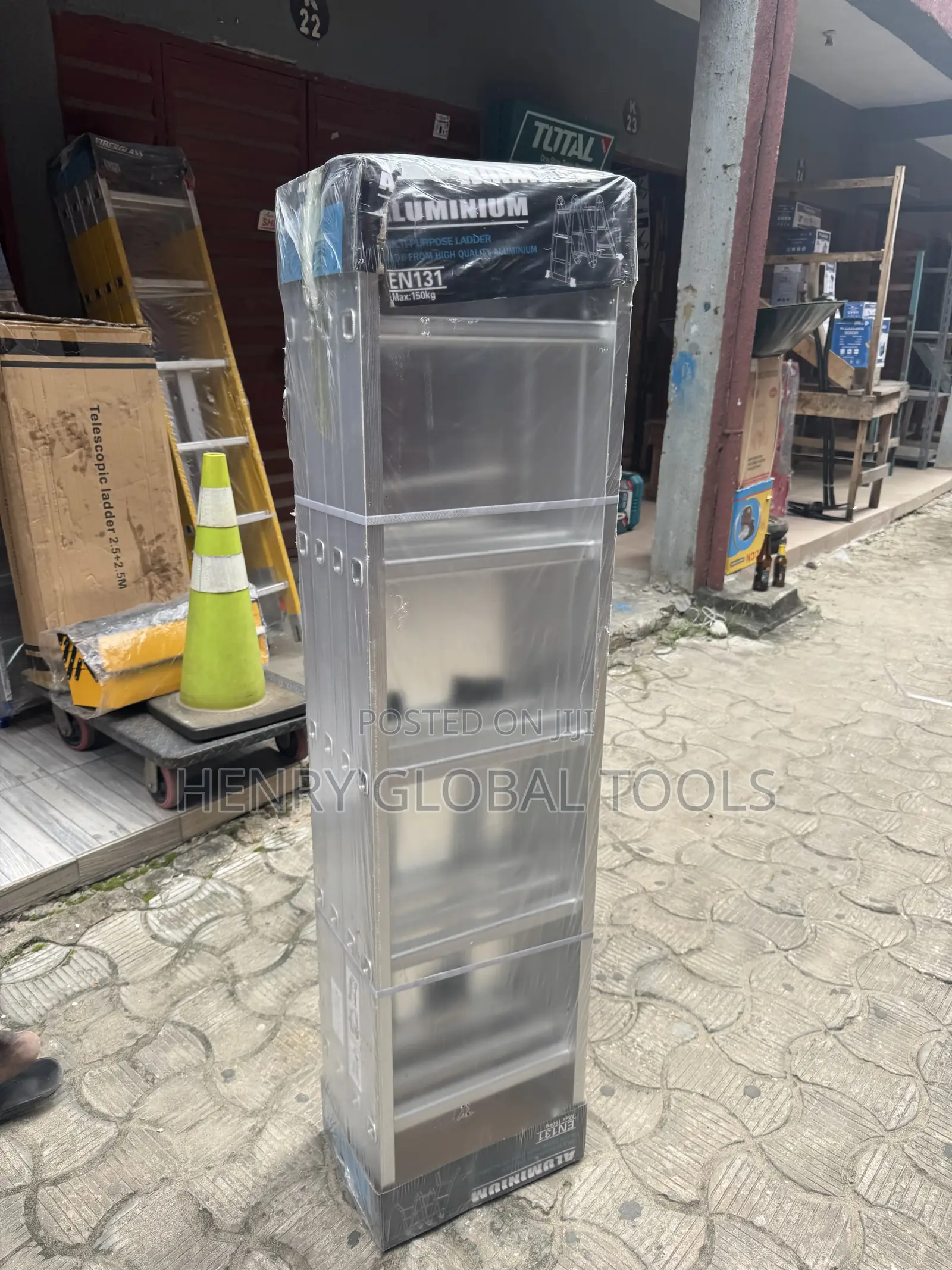 5×4 Aluminium Multipurpose Ladder – Heavy Duty