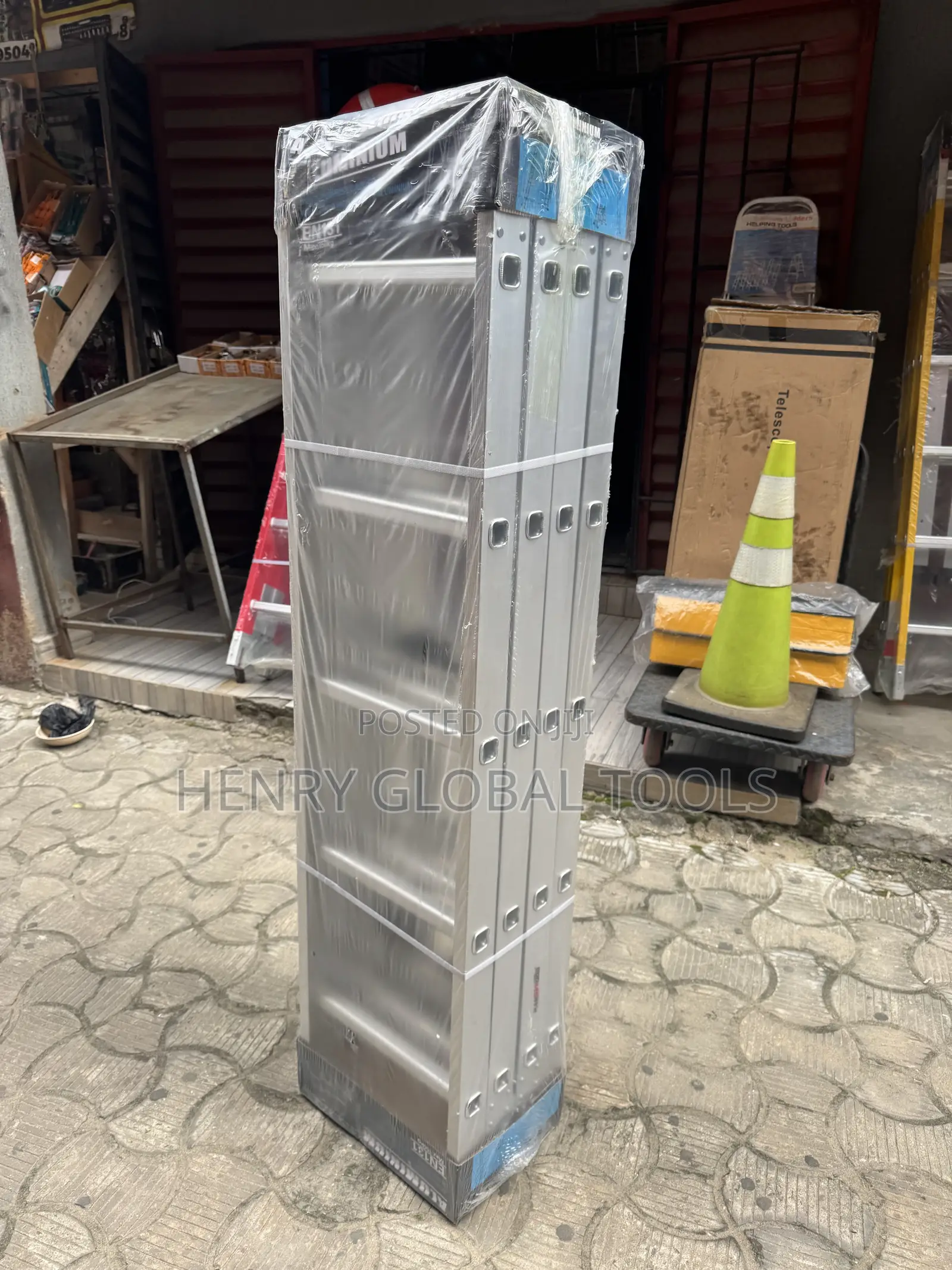 5×4 Aluminium Multipurpose Ladder – Heavy Duty