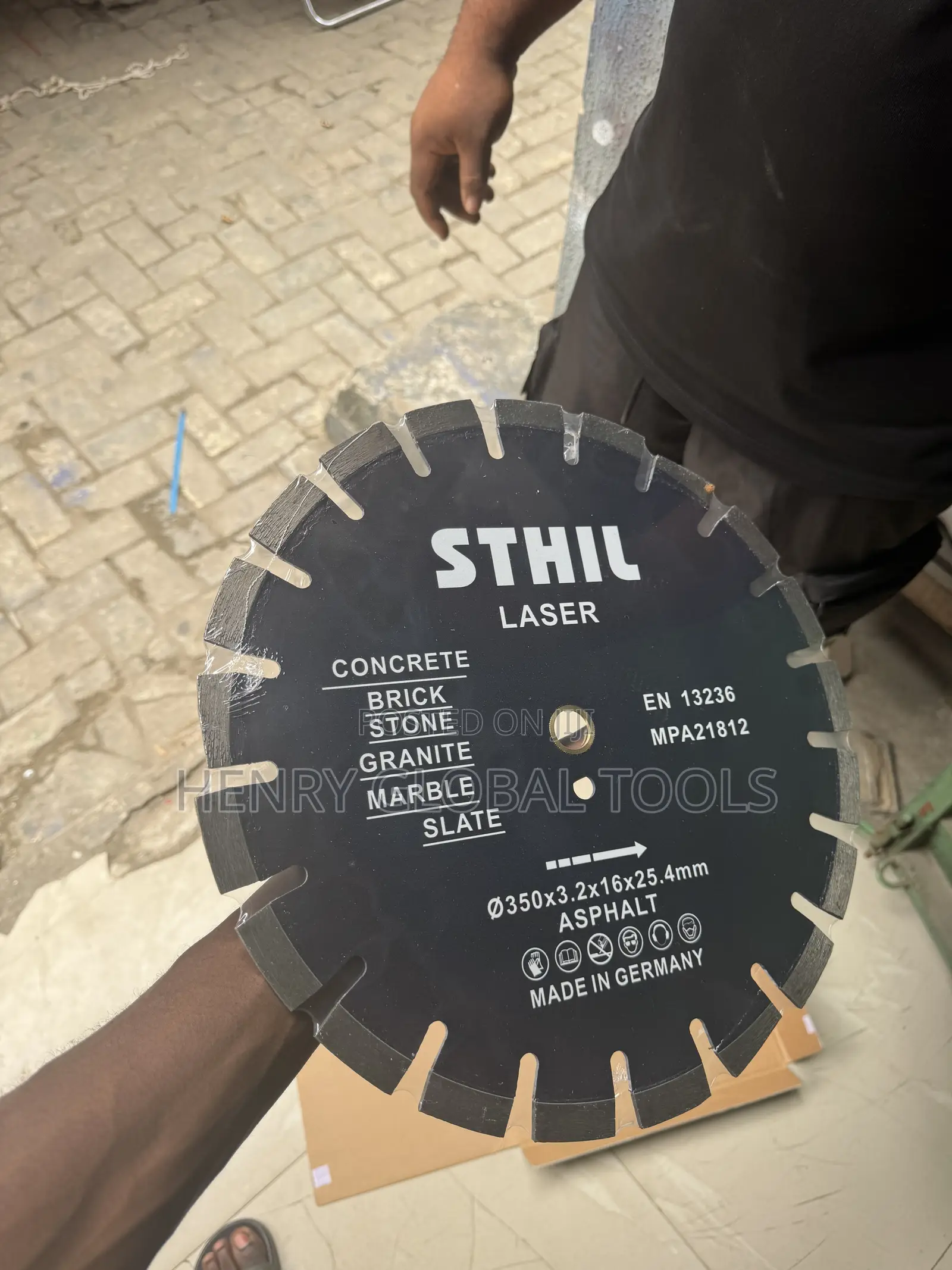 STIHL 350mm Diamond Cutting Disc – Concrete Stone