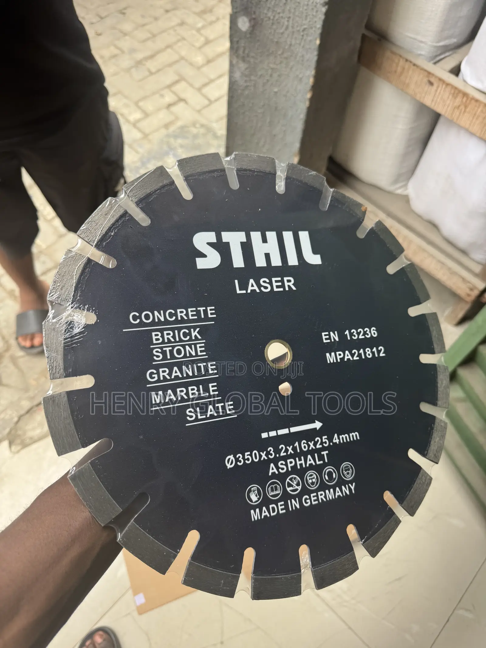 STIHL 350mm Diamond Cutting Disc – Concrete Stone