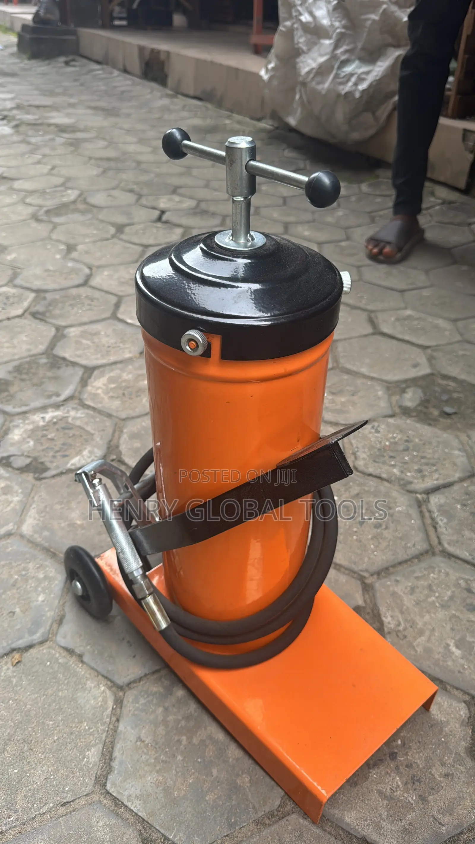 10kg Foot-Operated Grease Pump – Heavy Duty