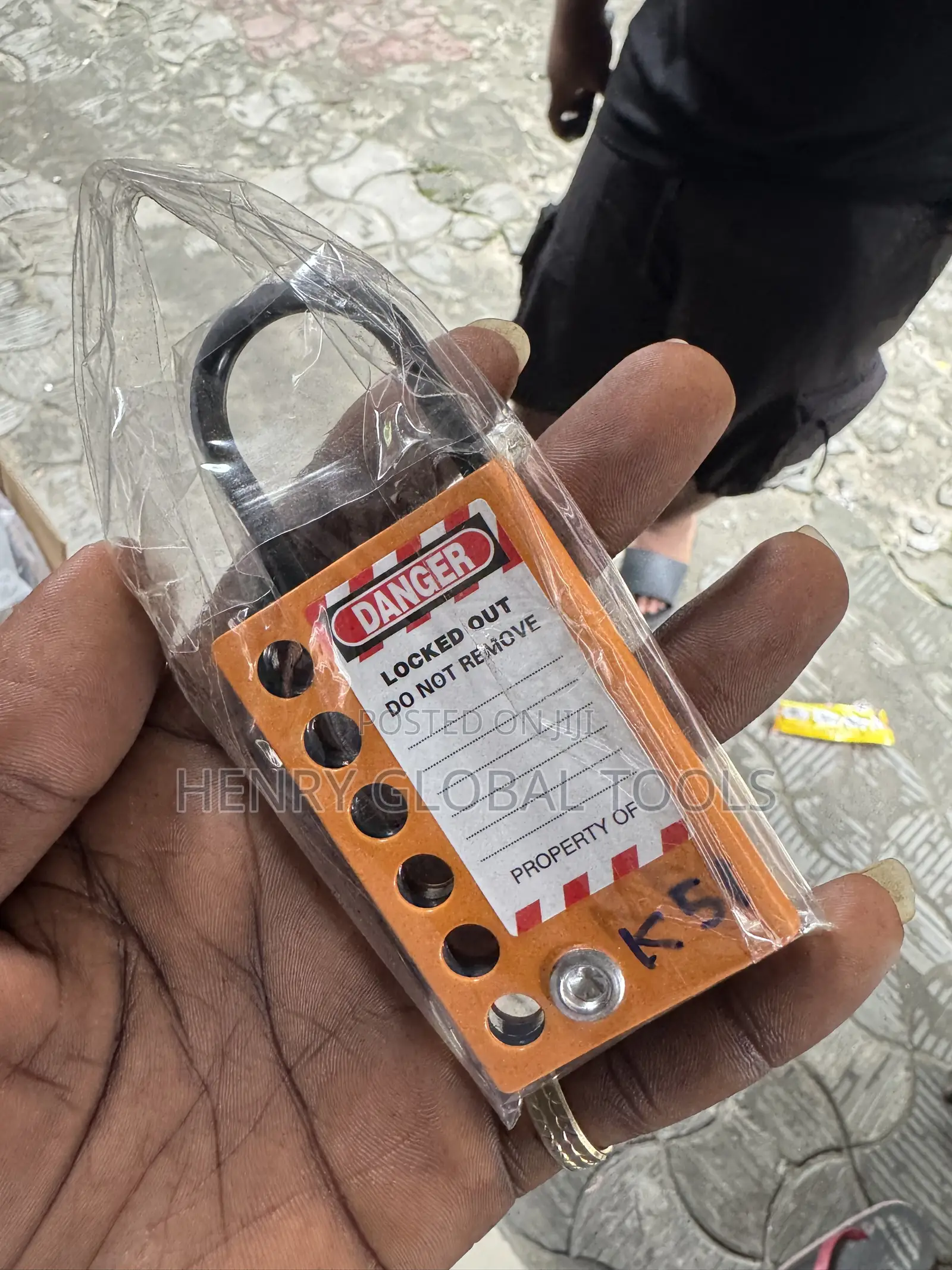 6-Hole Lockout Hasp – Safety LOTO