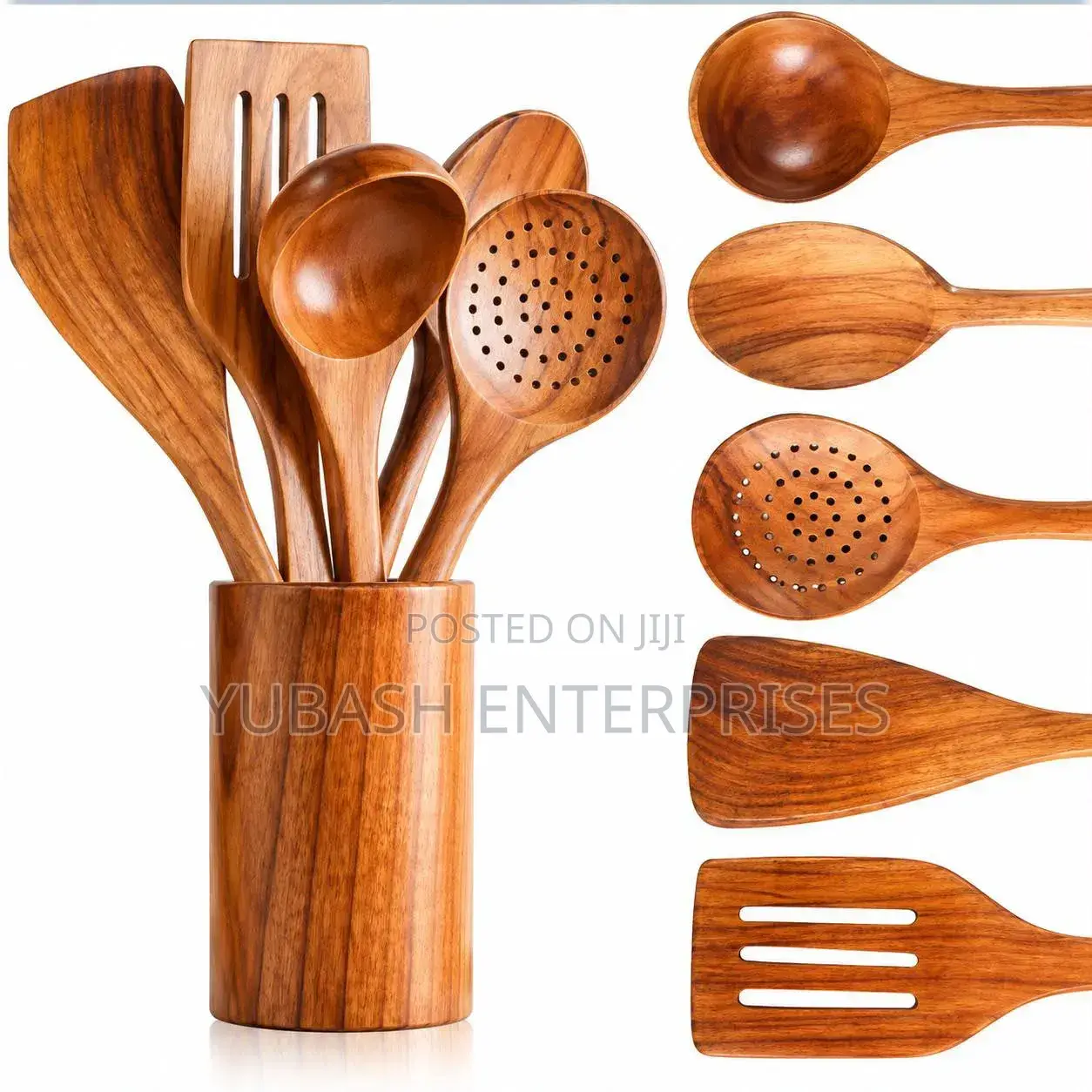 6pcs Wooden Spoon Set