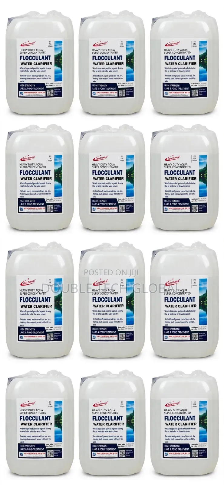 Heavy Duty Aqua Flocculant 25L Drum - Pond Lake Clarifier