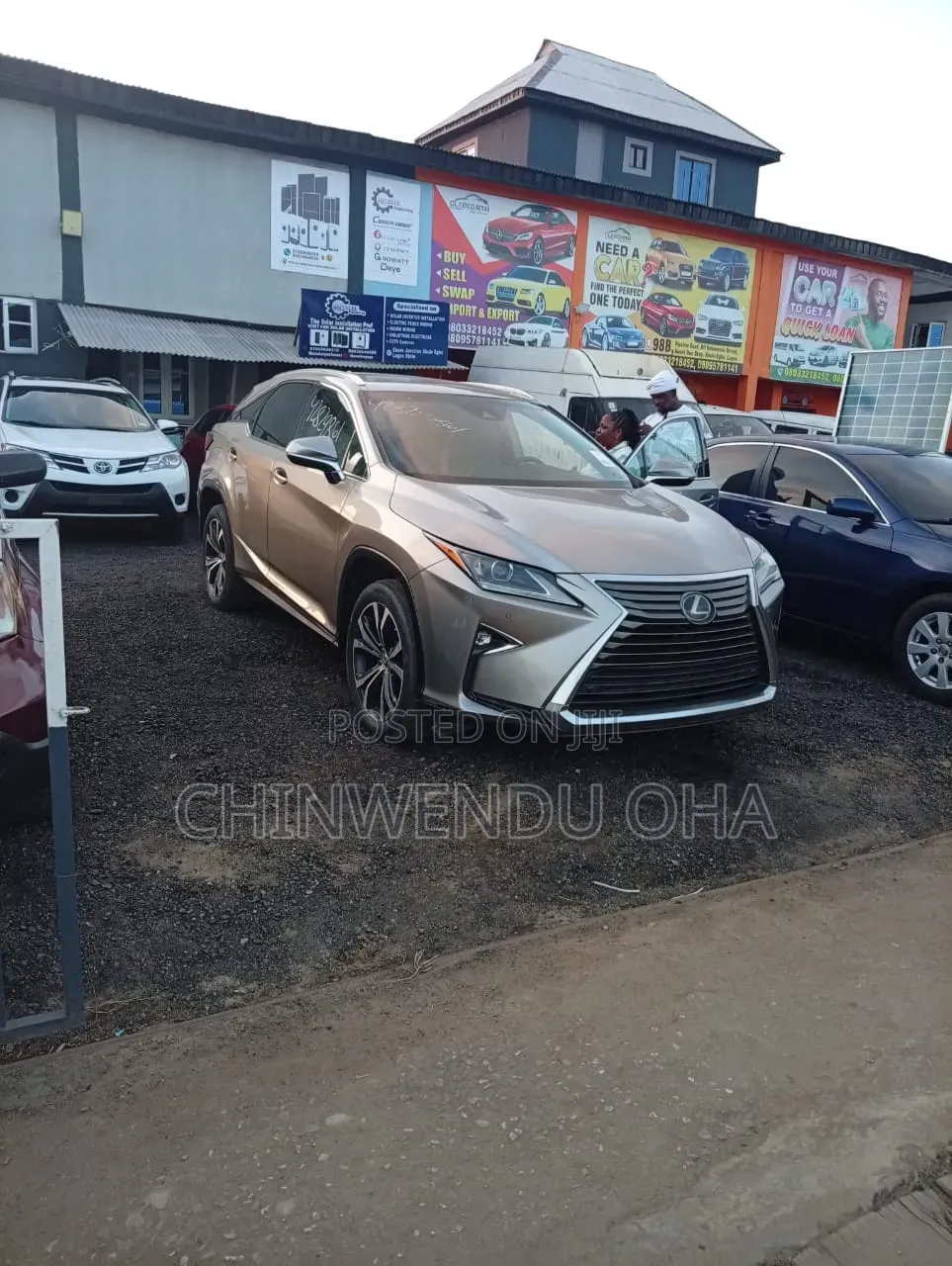 Lexus RX 2017 Gold