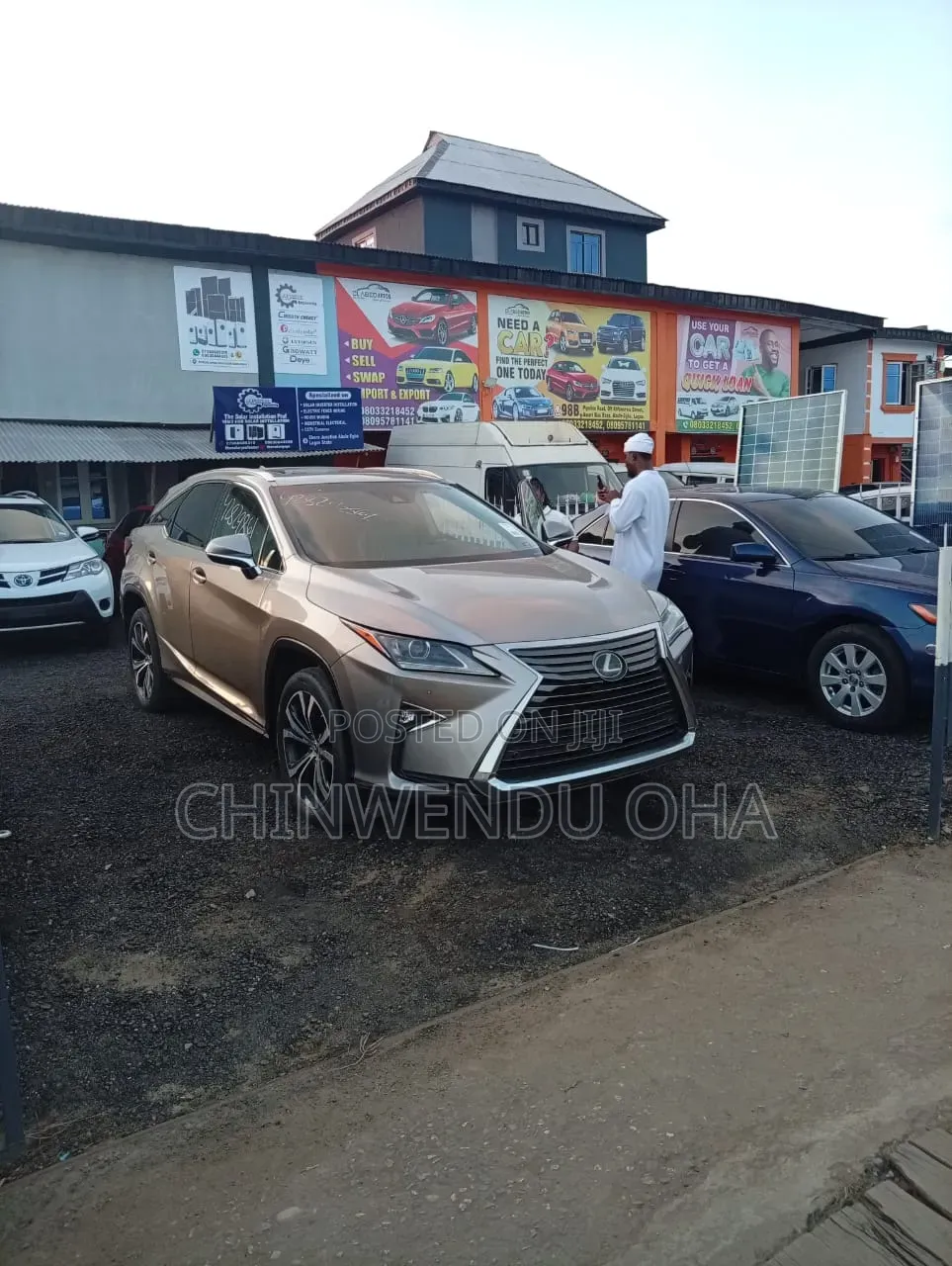 Lexus RX 2017 Gold