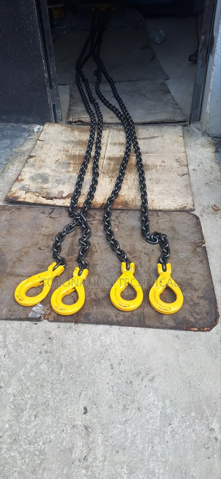 Lifting Chain 4-Leg 8mtrs/13mm