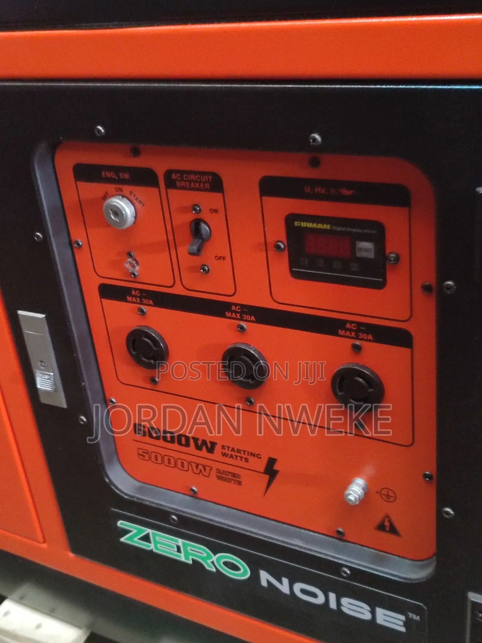 (7.5kva) Firman Soundproof Petrol Generator Copper Coil