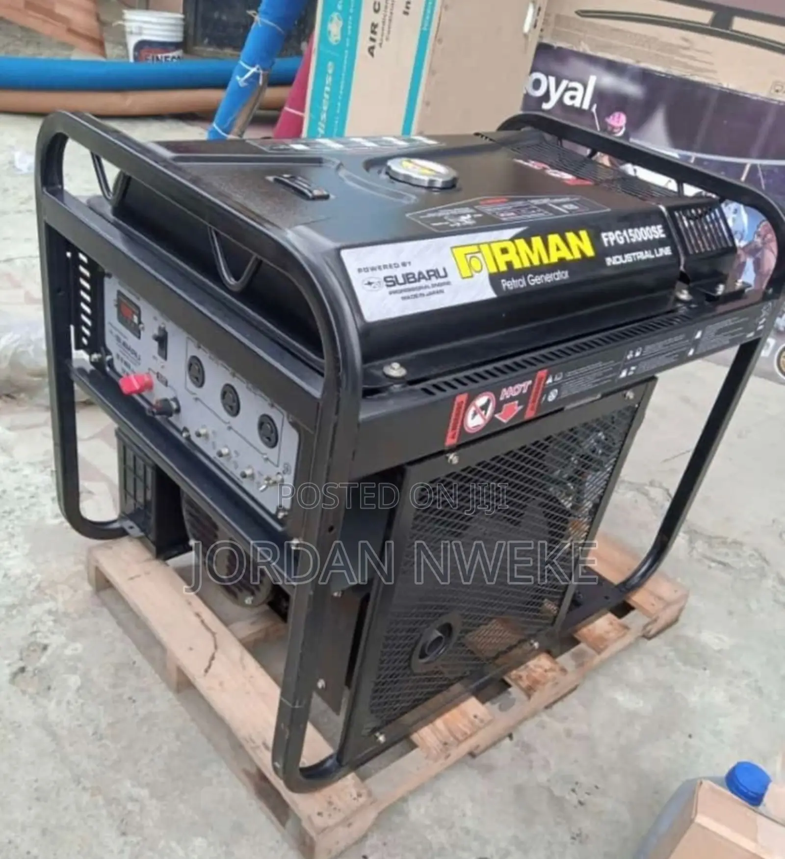 Portable Firman Petrol Generator 12kva House or Shop Used