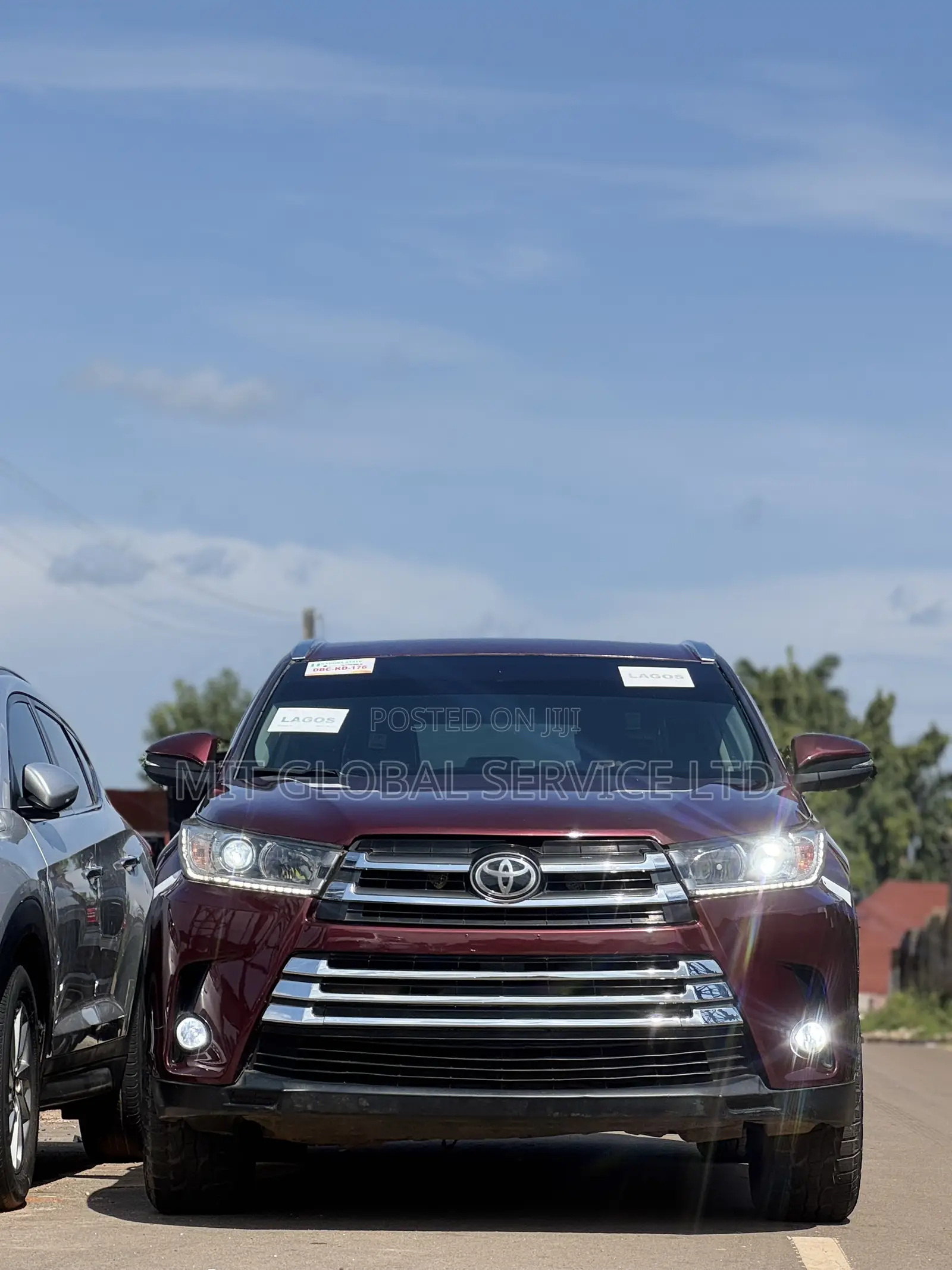 Toyota Highlander XLE 4dr SUV (3.5L 6cyl 6A) 2015 Burgundy