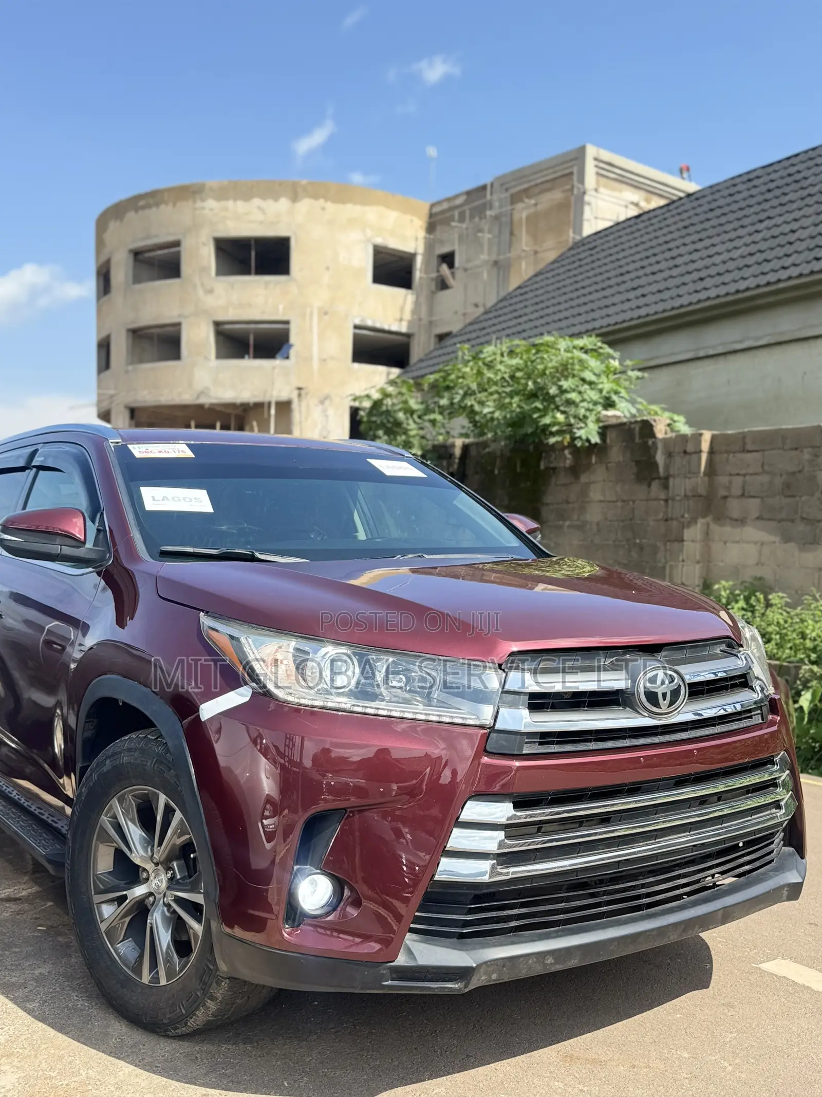 Toyota Highlander XLE 4dr SUV (3.5L 6cyl 6A) 2015 Burgundy