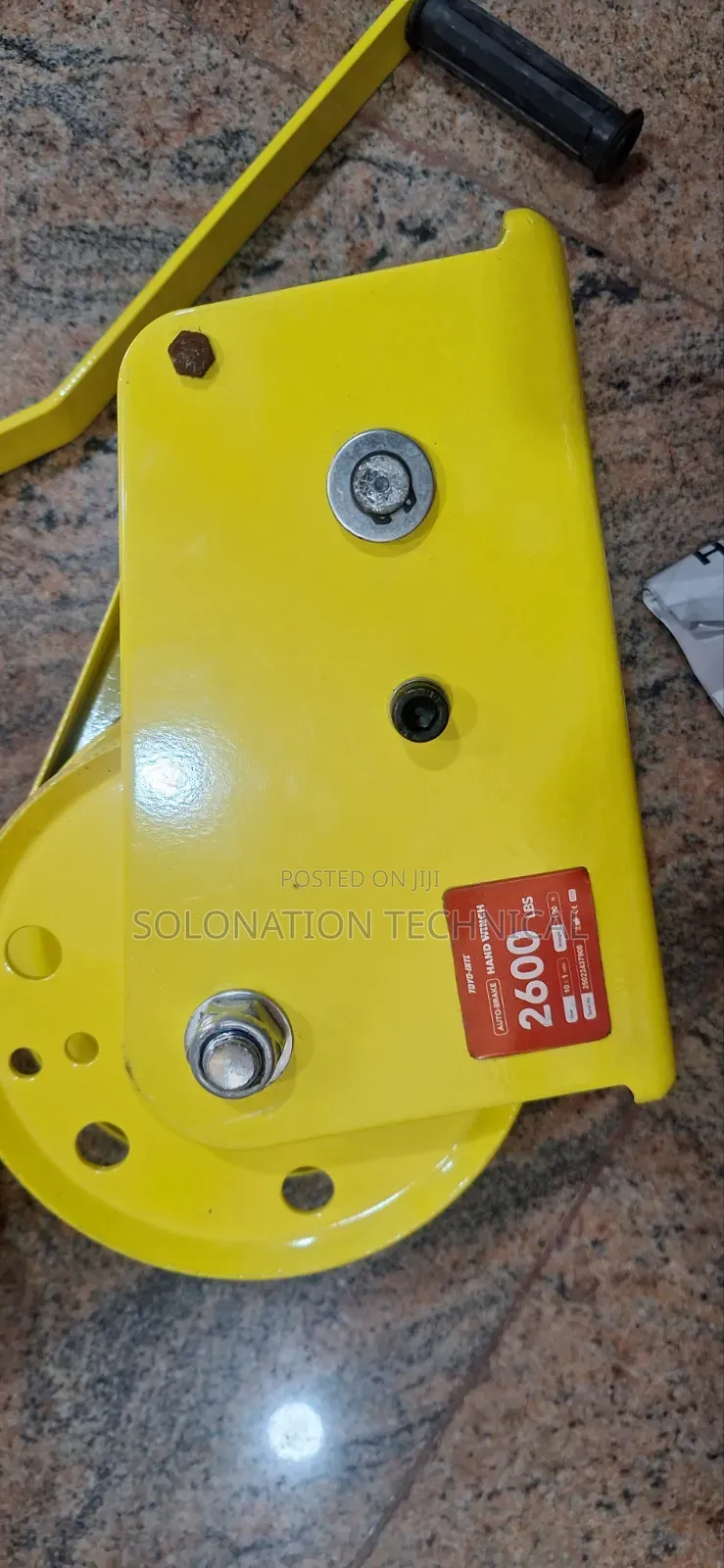 Toyo Hand Winch 8.6kg 6mm Wire