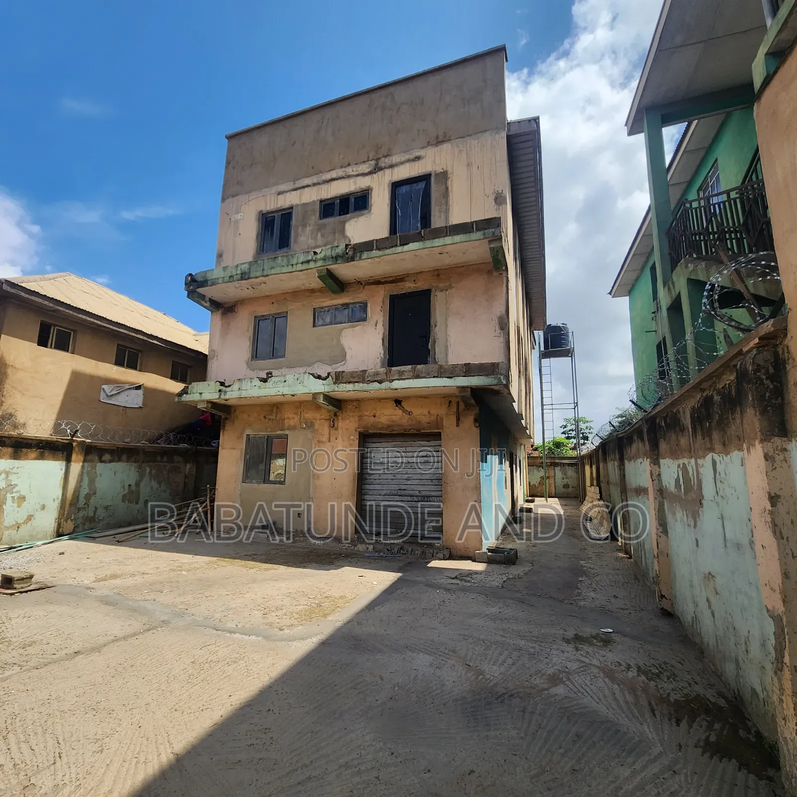 A Two Storey Commercial Office Complex for Sale at Apata Ibadan