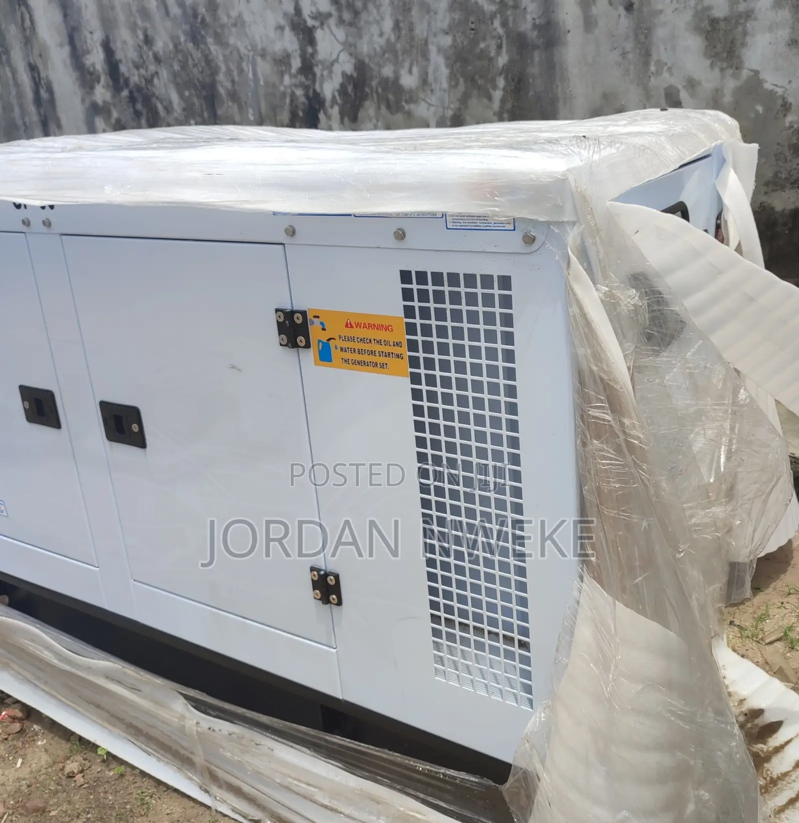 SP: >>60kva<< Perkins Soundproof Generator With 100% Copper Coil
