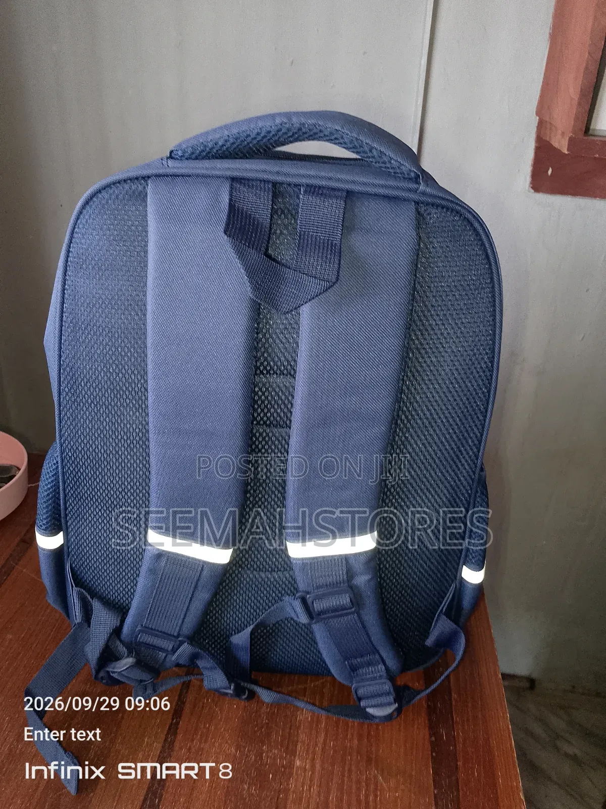 Blue School Bag