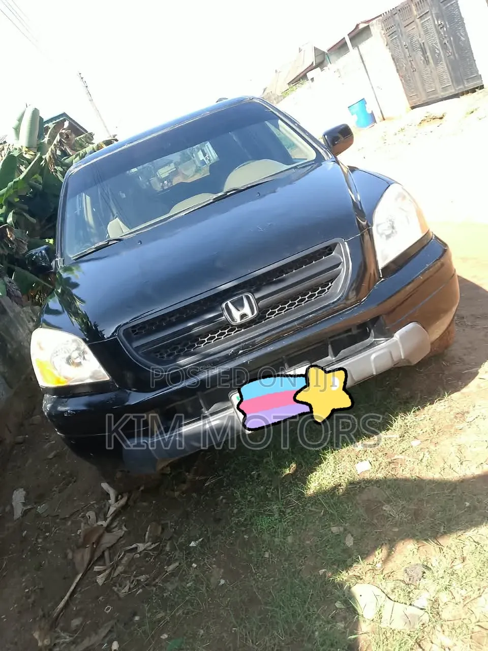 Honda Pilot EX-L 4x4 (3.5L 6cyl 5A) 2004 Black