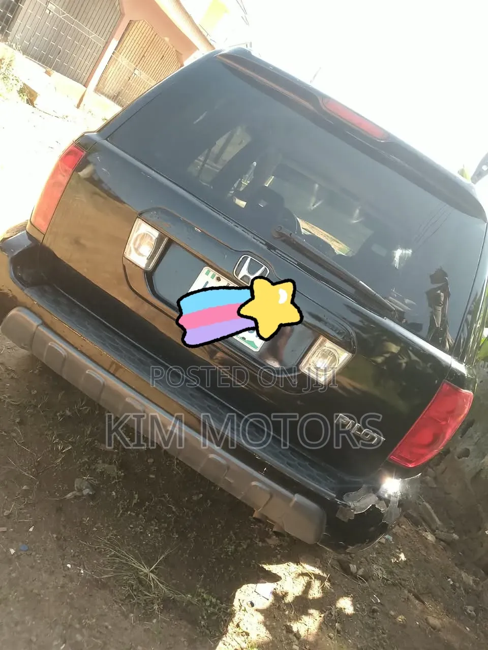 Honda Pilot EX-L 4x4 (3.5L 6cyl 5A) 2004 Black