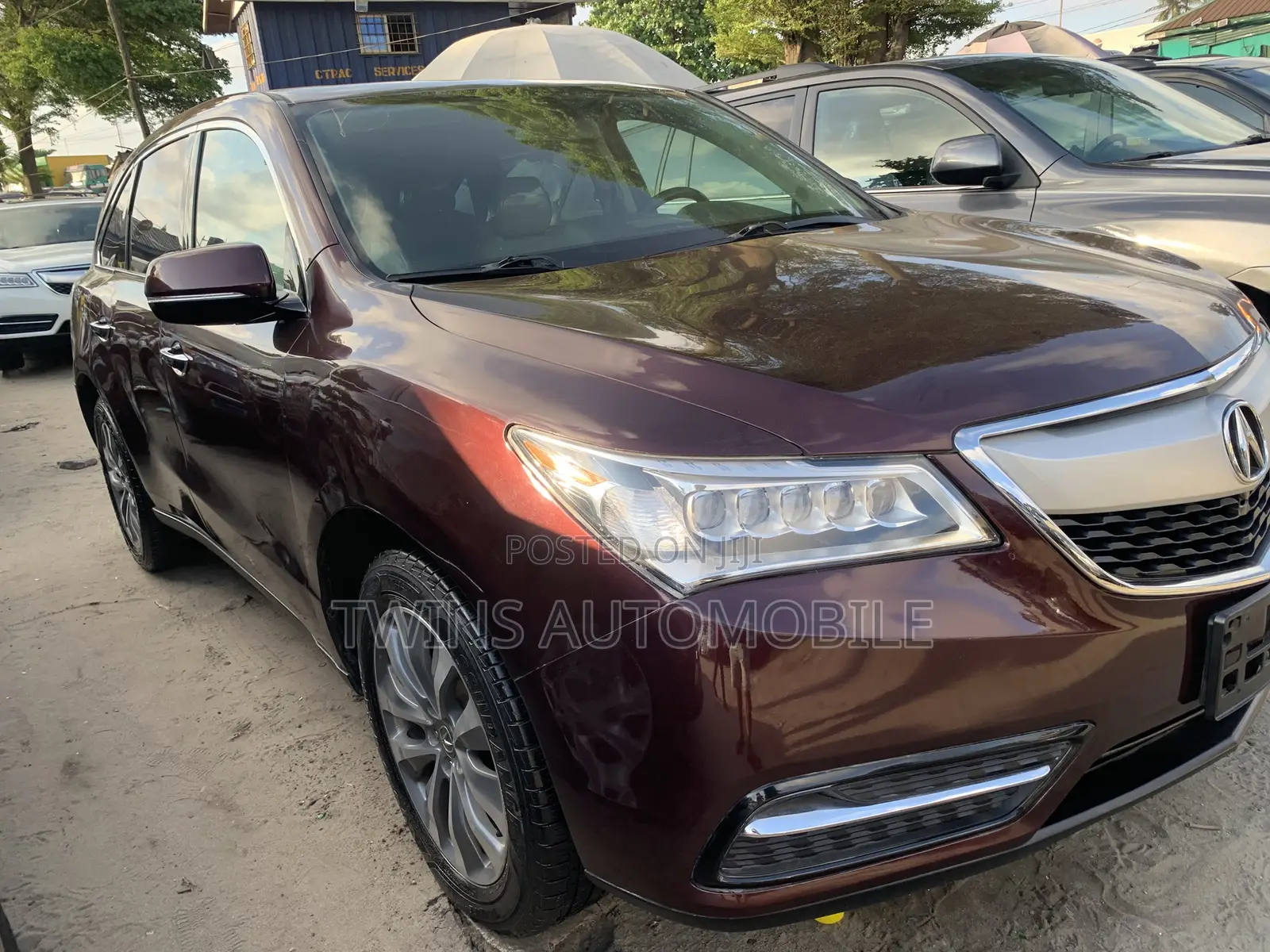 Acura MDX SH 4dr SUV AWD (3.5L 6cyl 9A) 2016 Burgundy