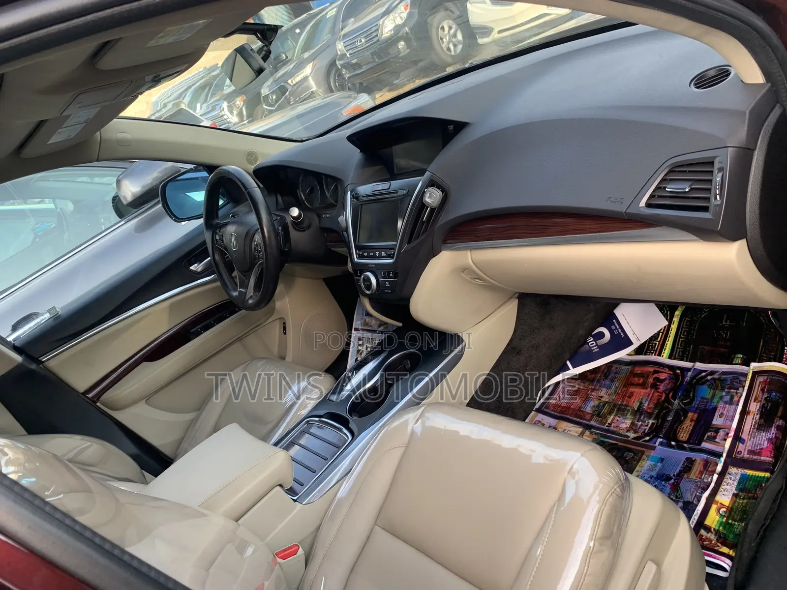 Acura MDX SH 4dr SUV AWD (3.5L 6cyl 9A) 2016 Burgundy