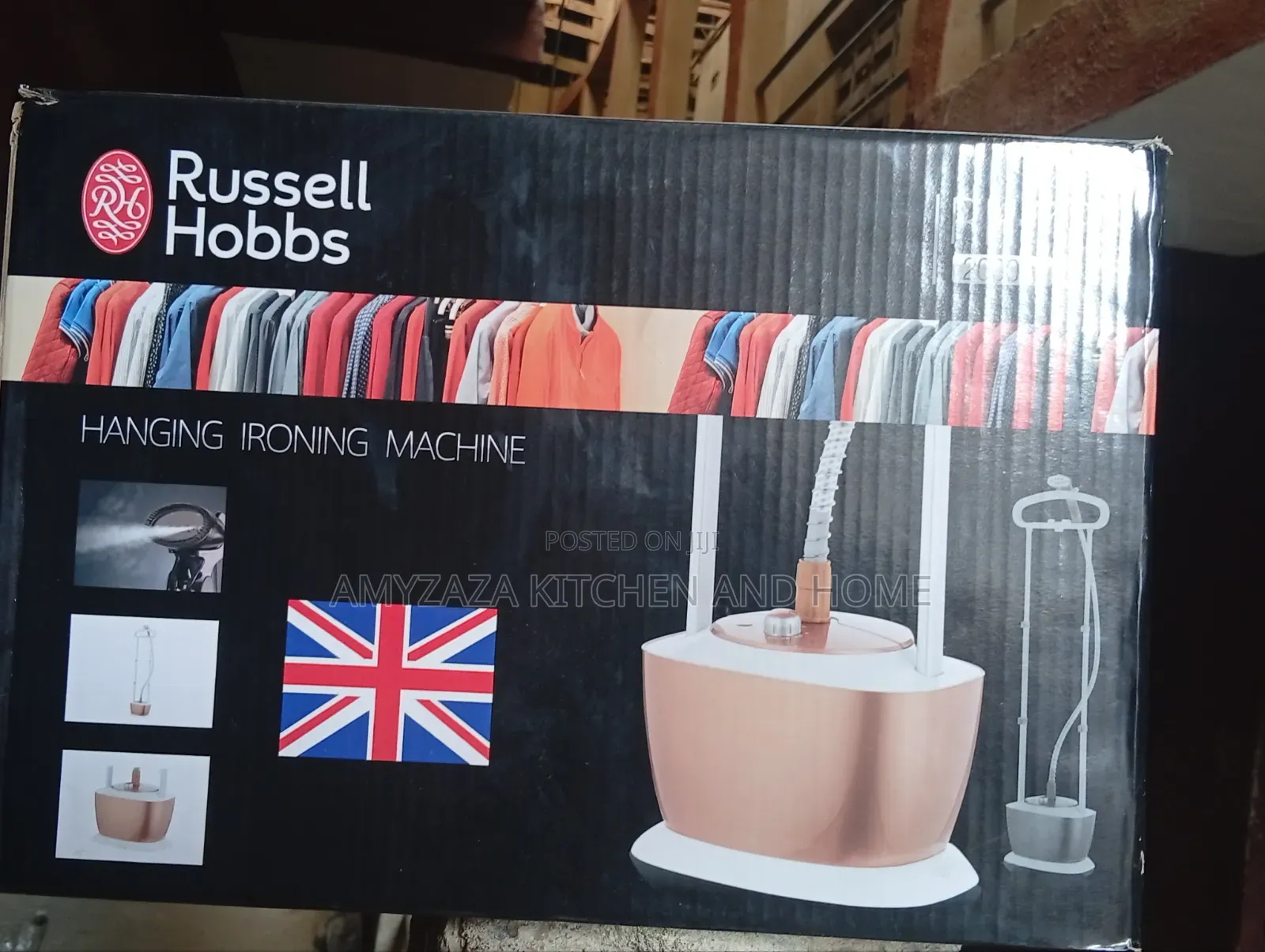 Russell Hobbs Hanging Garment Steamer/Ironing Machine (Brand New)