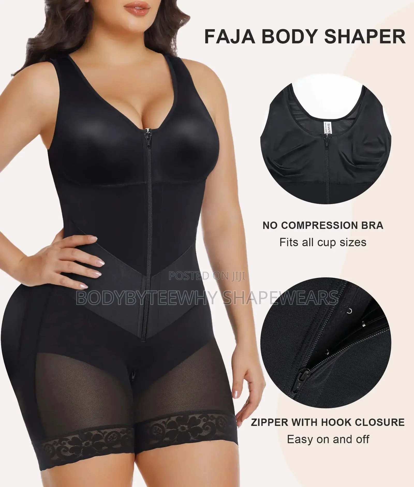 Fupa Faja Shaper With Bra