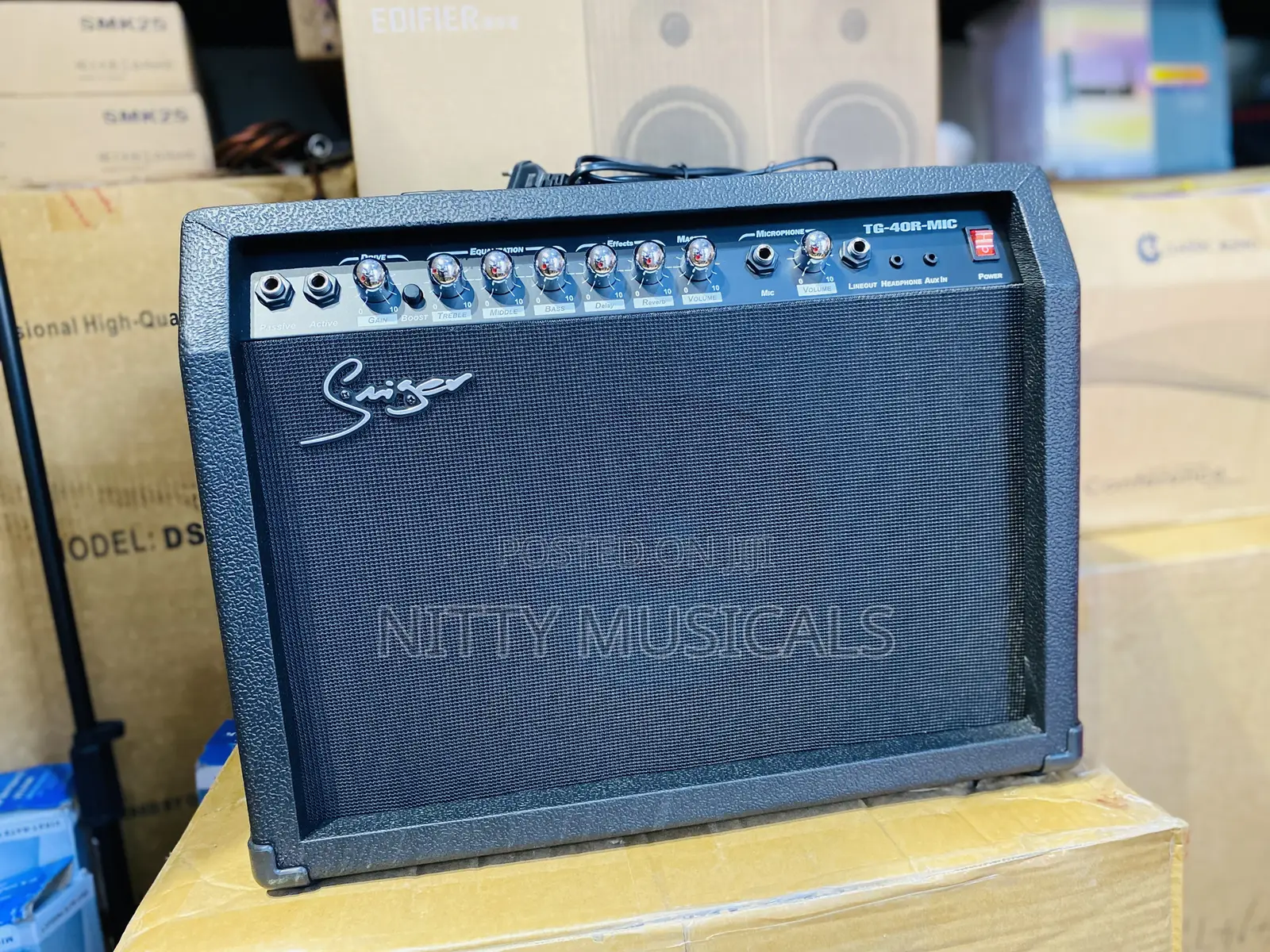 Smiger Tg-40r-Mic Lead Guitar Combo Amplifier