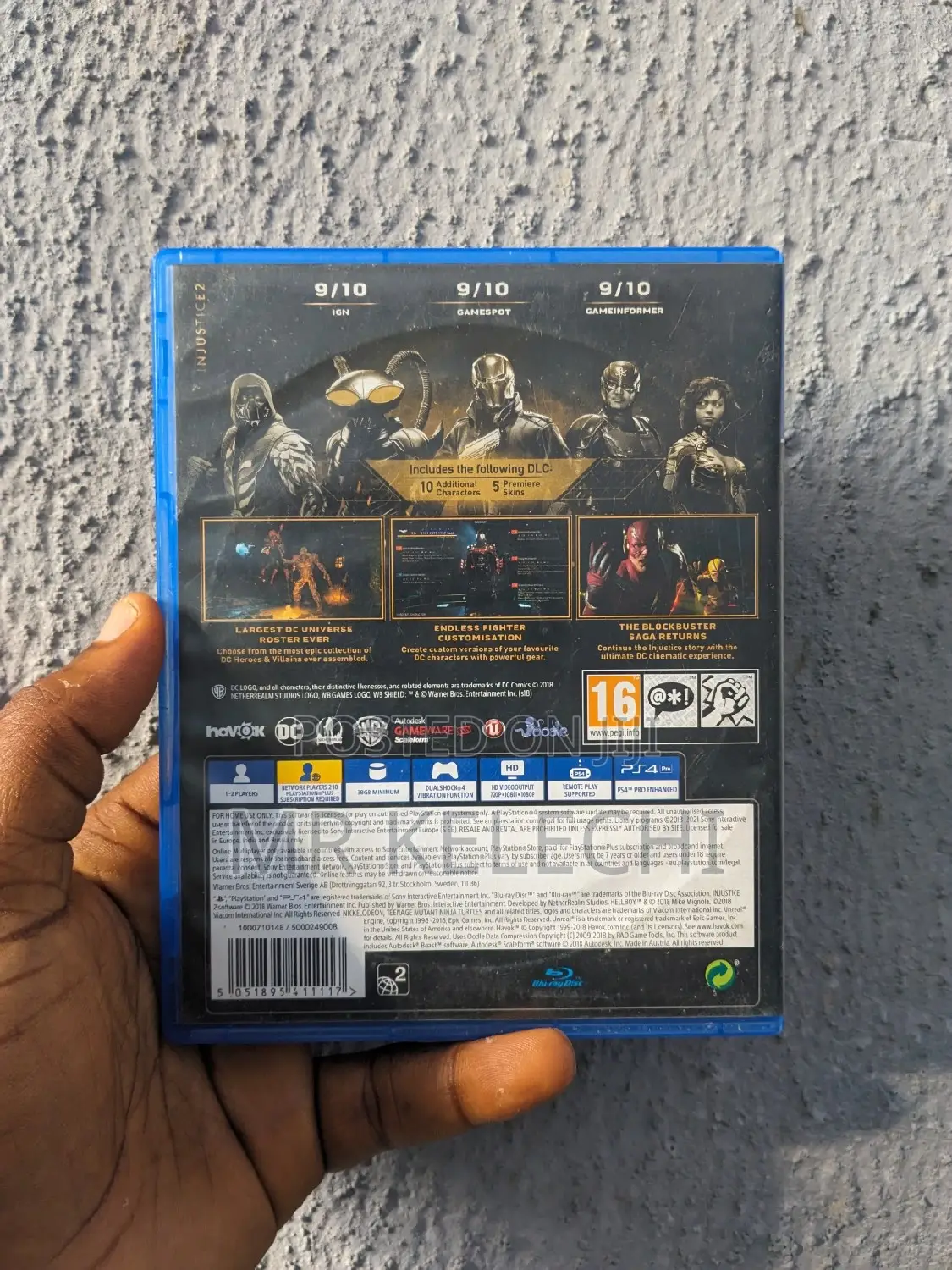 Neatly Used Injustice 2 (Legendary Edition) for (PS4 AND PS5)