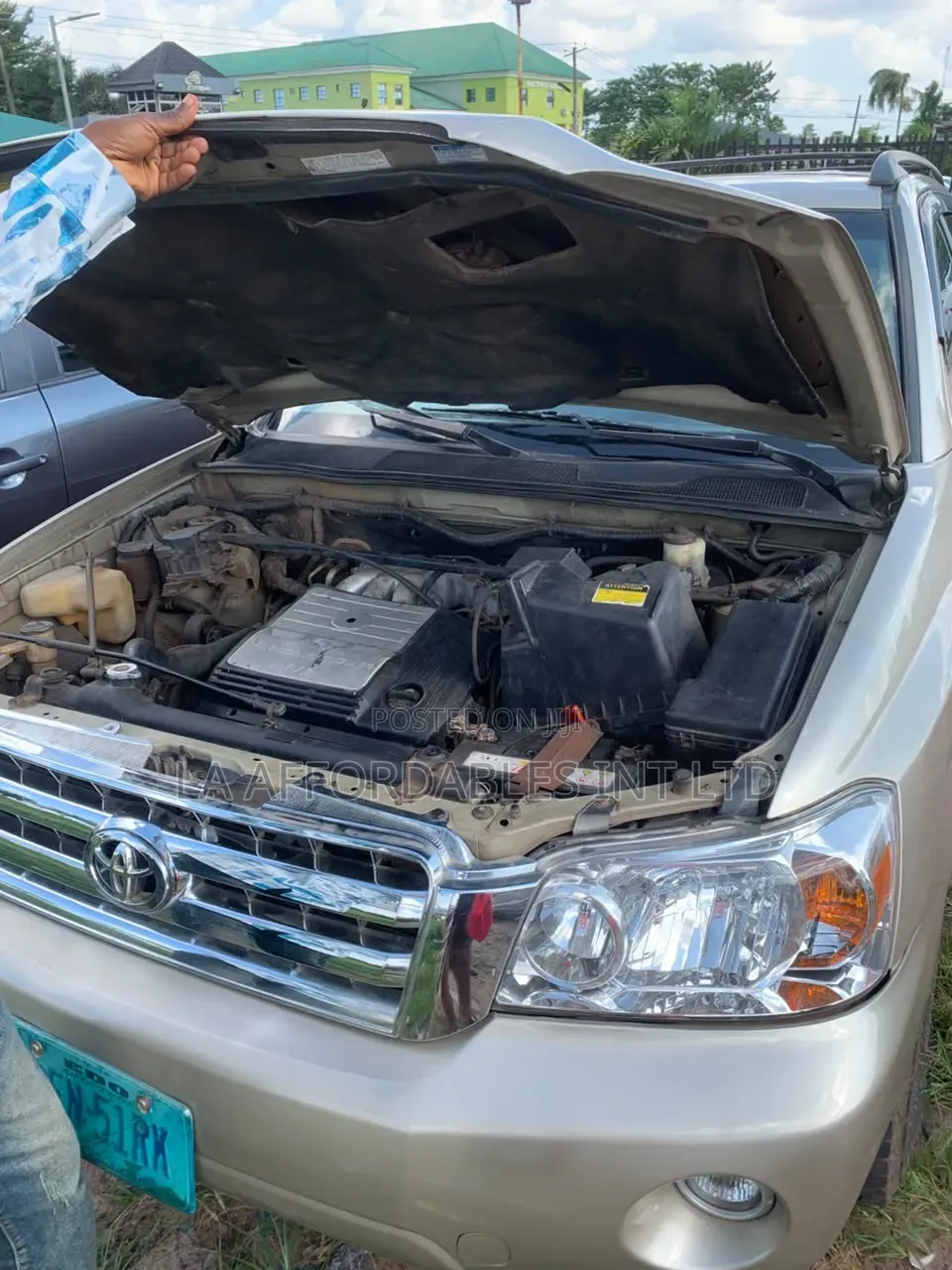 Toyota Highlander V6 AWD 2004 Silver