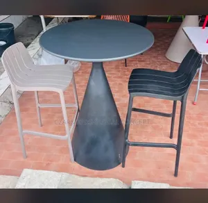 Luxury High Bar Table and Chairs