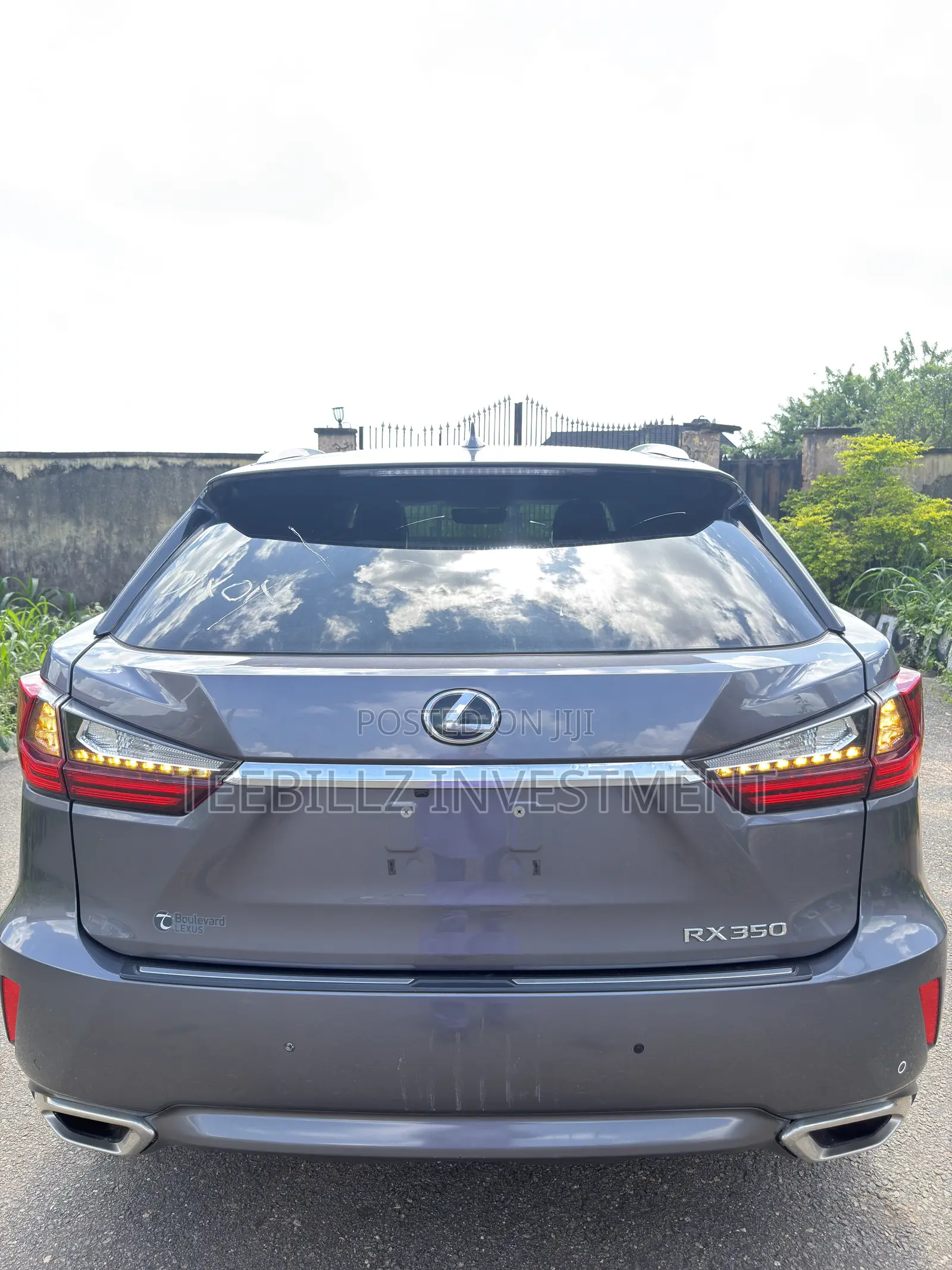 Lexus RX 350 AWD 2017 Gray