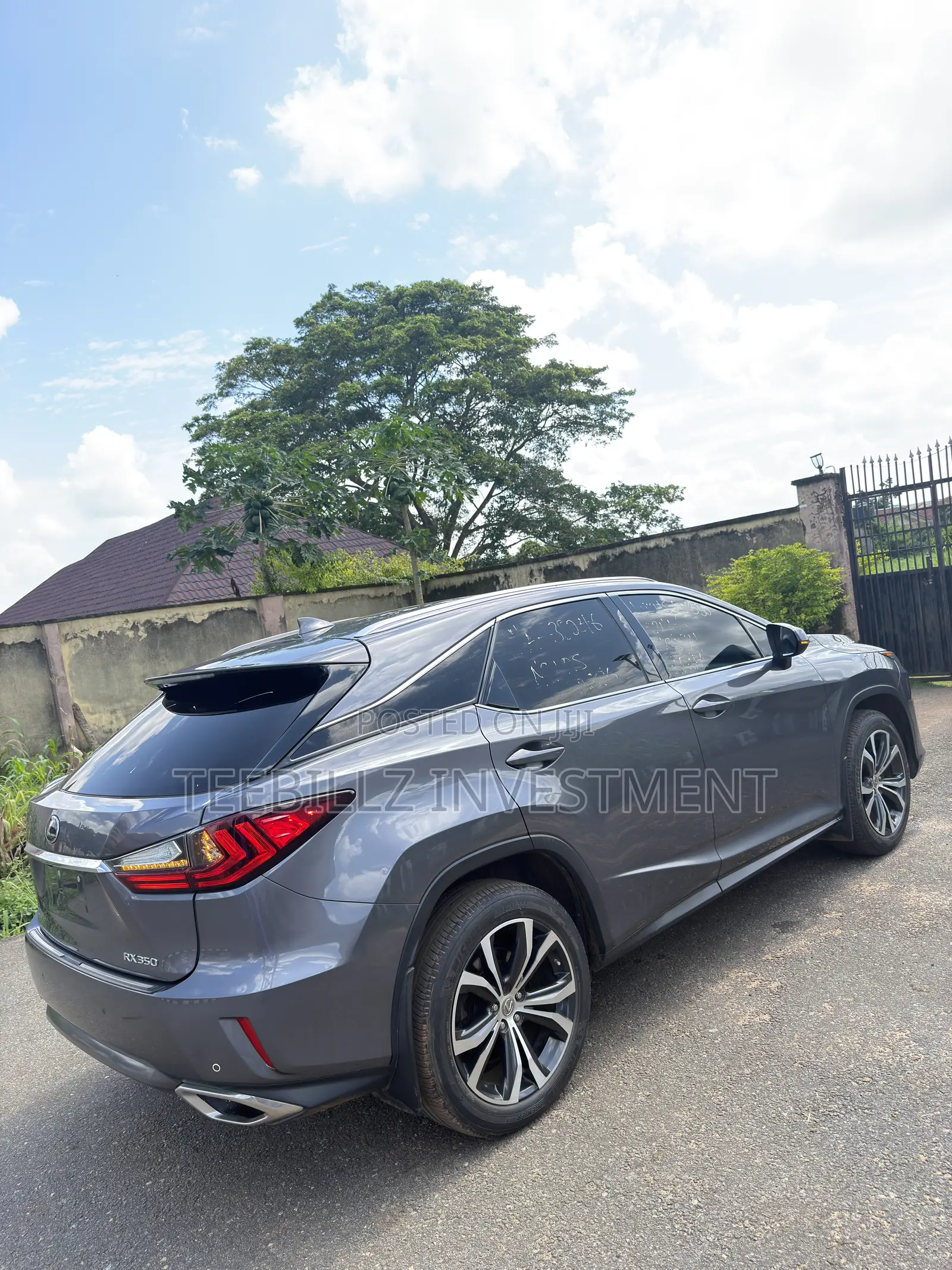 Lexus RX 350 AWD 2017 Gray