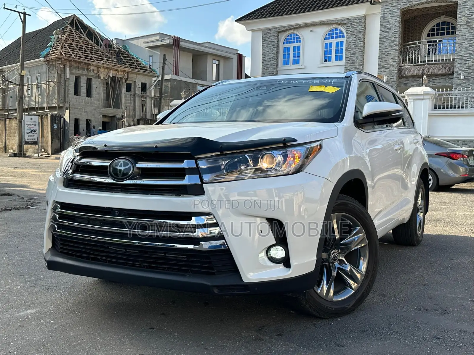 Toyota Highlander Limited Platinum 2019 White