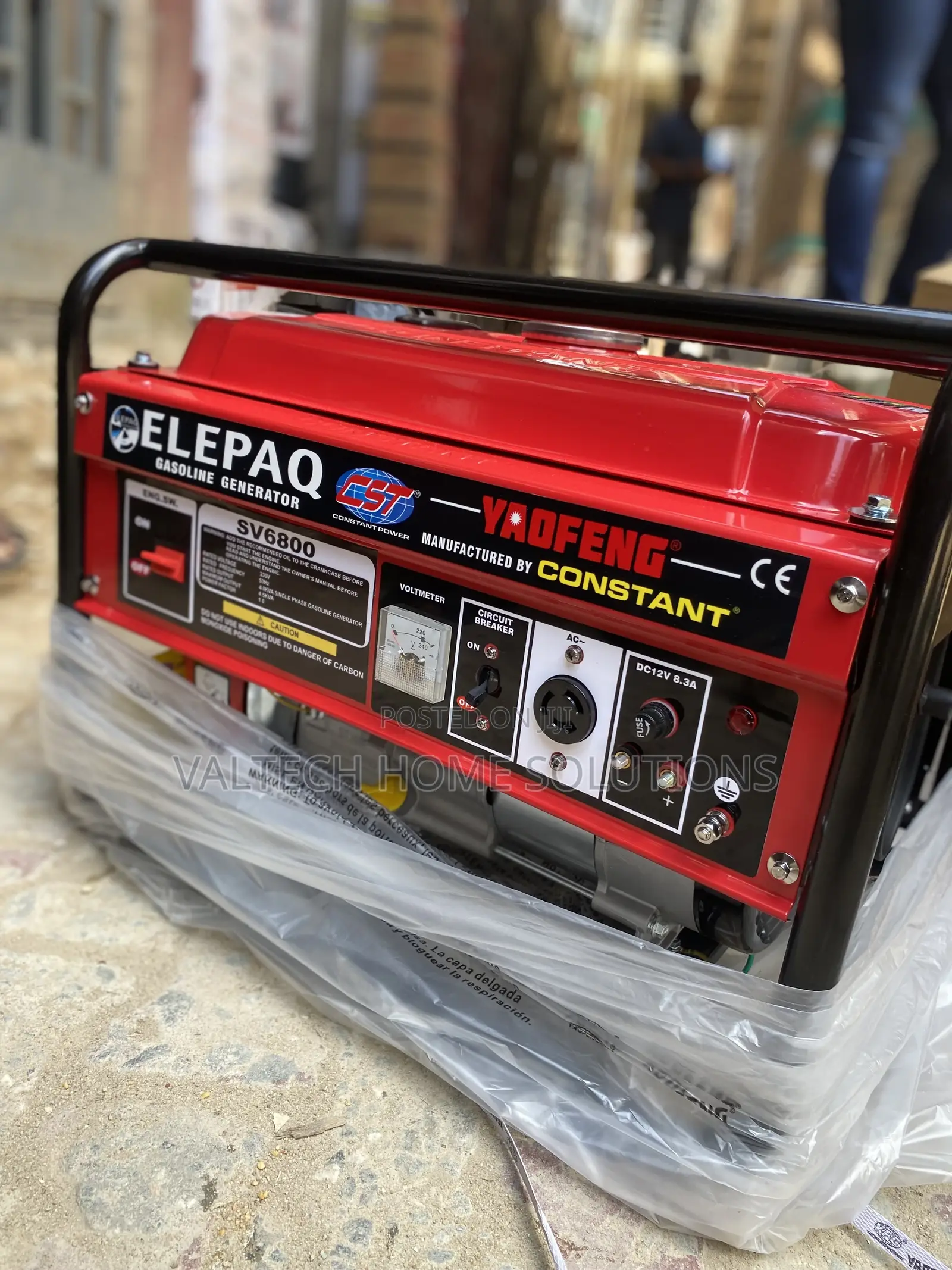 4.5KVA ELEPAQ Heavy-Duty Petrol Generator