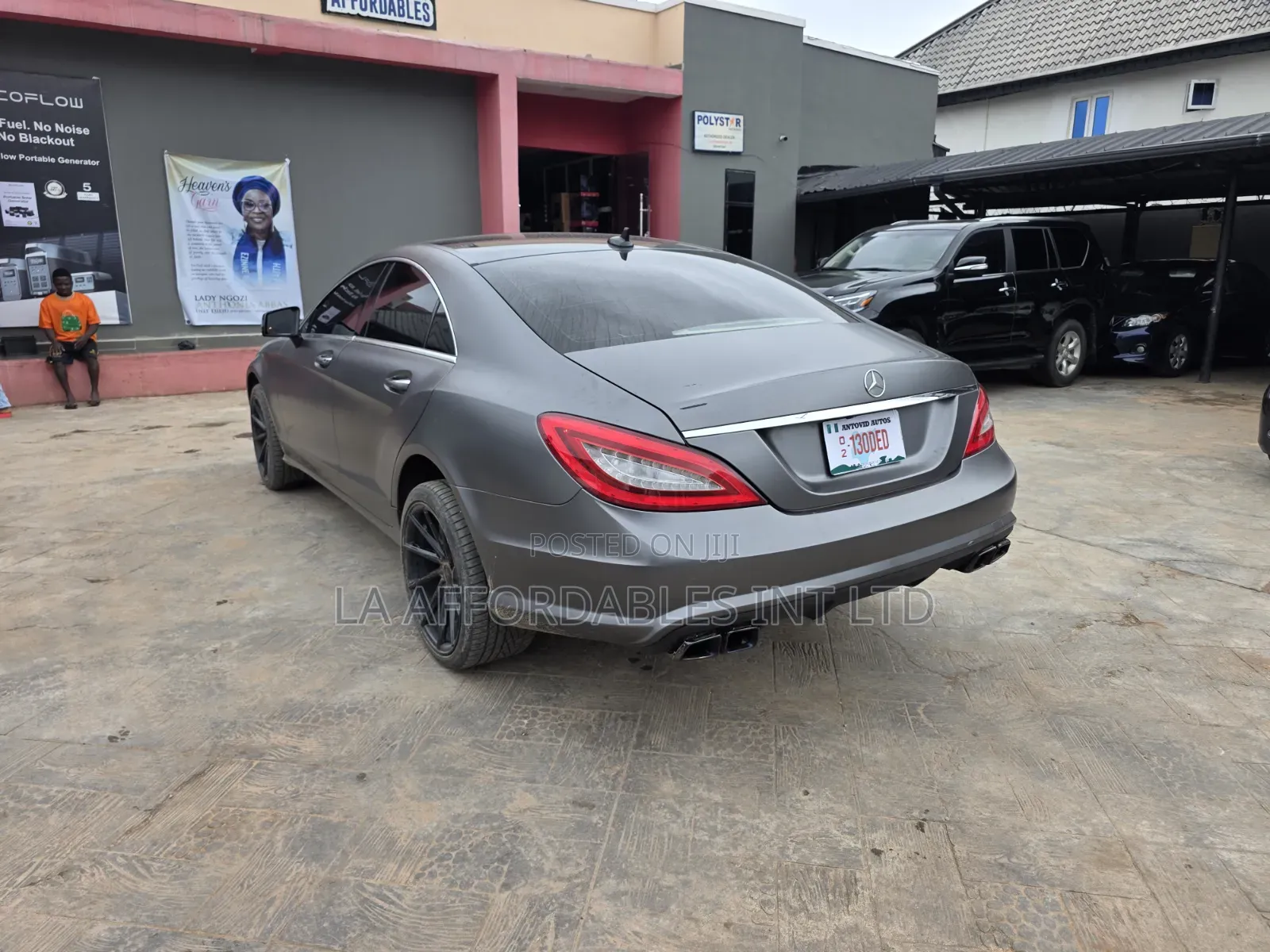 Mercedes-Benz CLS 550 Coupe 2013 Gray