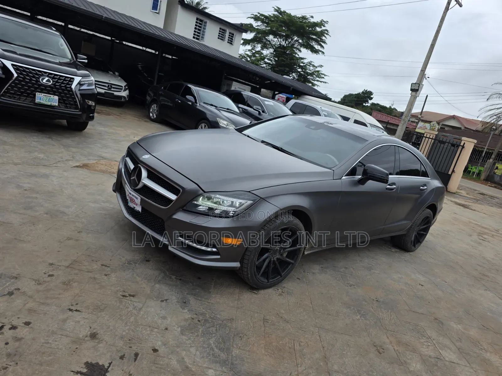 Mercedes-Benz CLS 550 Coupe 2013 Gray