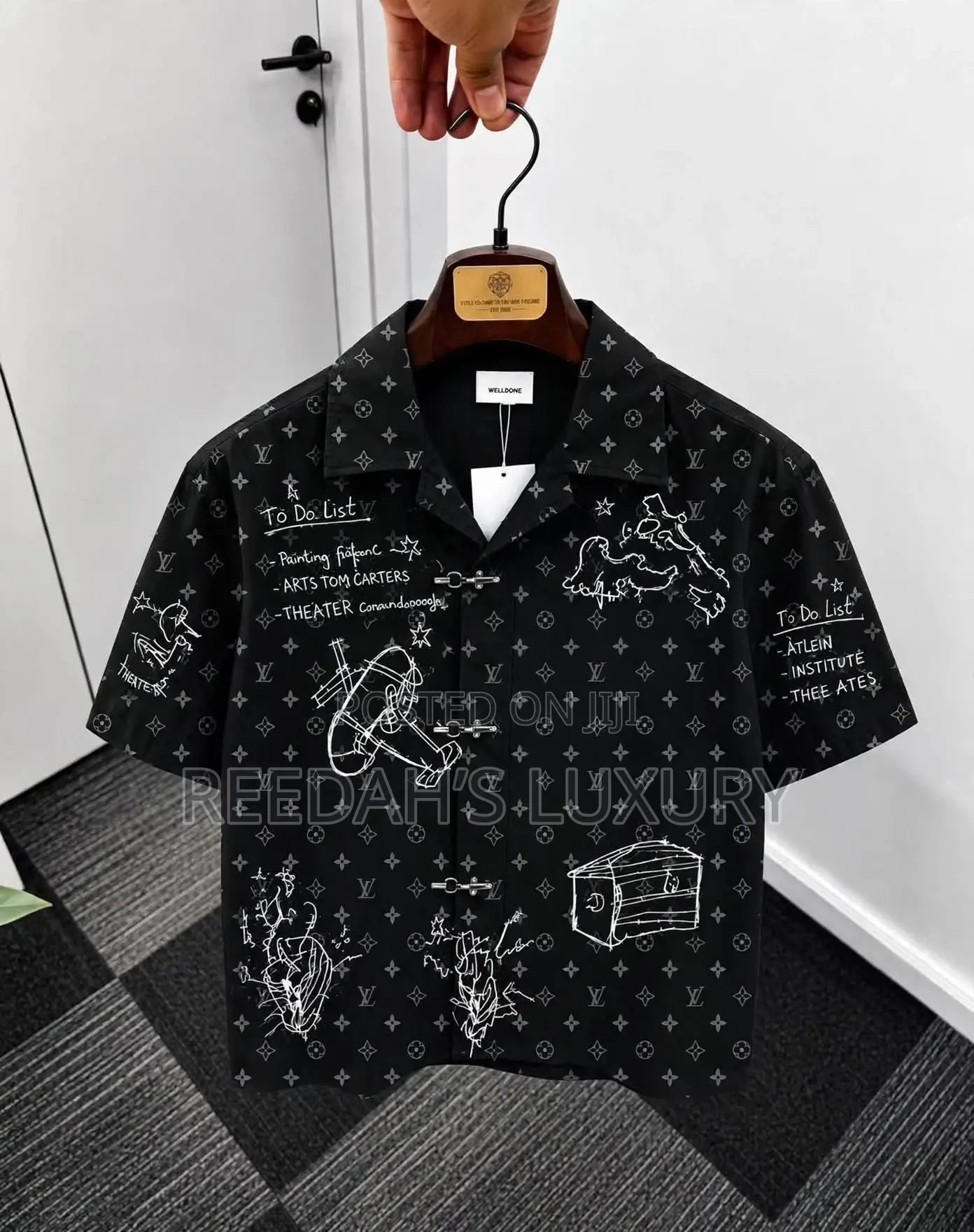 LV Monogram Doodle Shirt