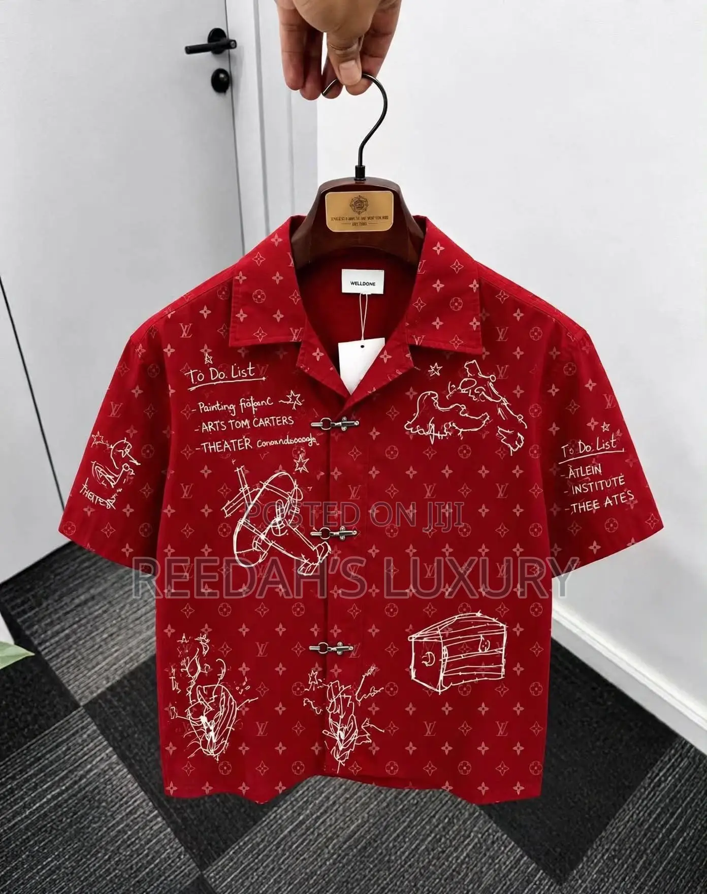 LV Monogram Doodle Shirt