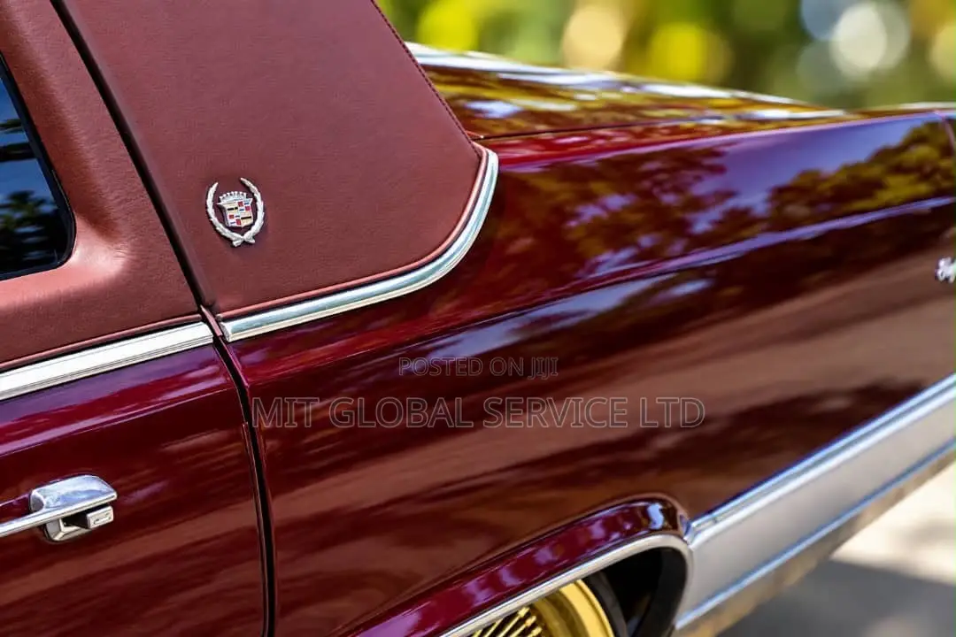 Cadillac Deville 1988 Burgundy