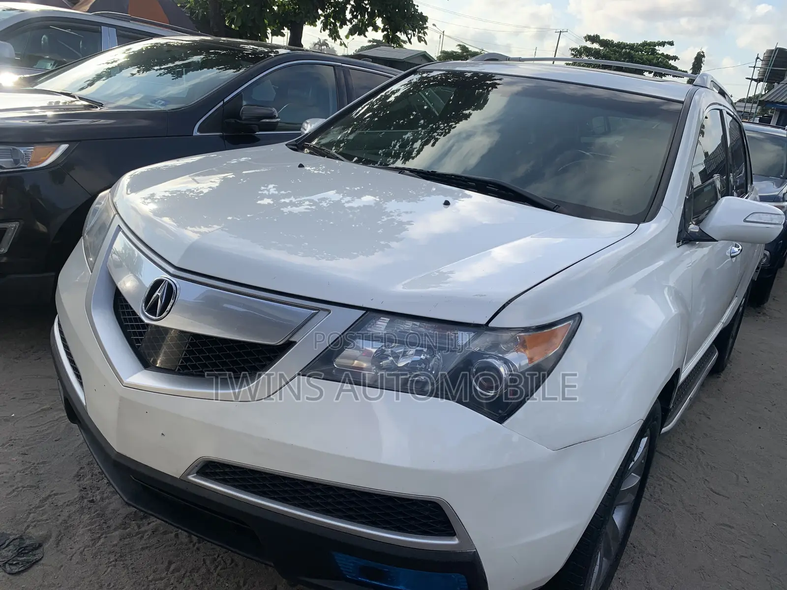 Acura MDX Advance Package SUV AWD (3.7L 6cyl 6A) 2013 White